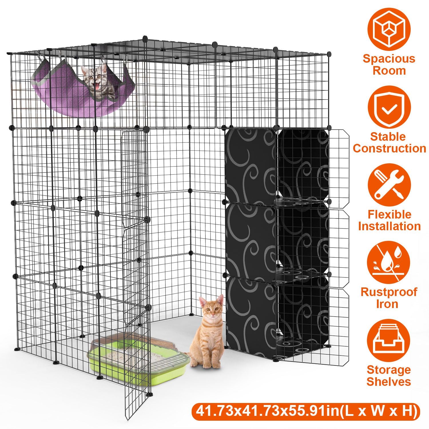 GBruno 4Tier Cat Playpen Cage
