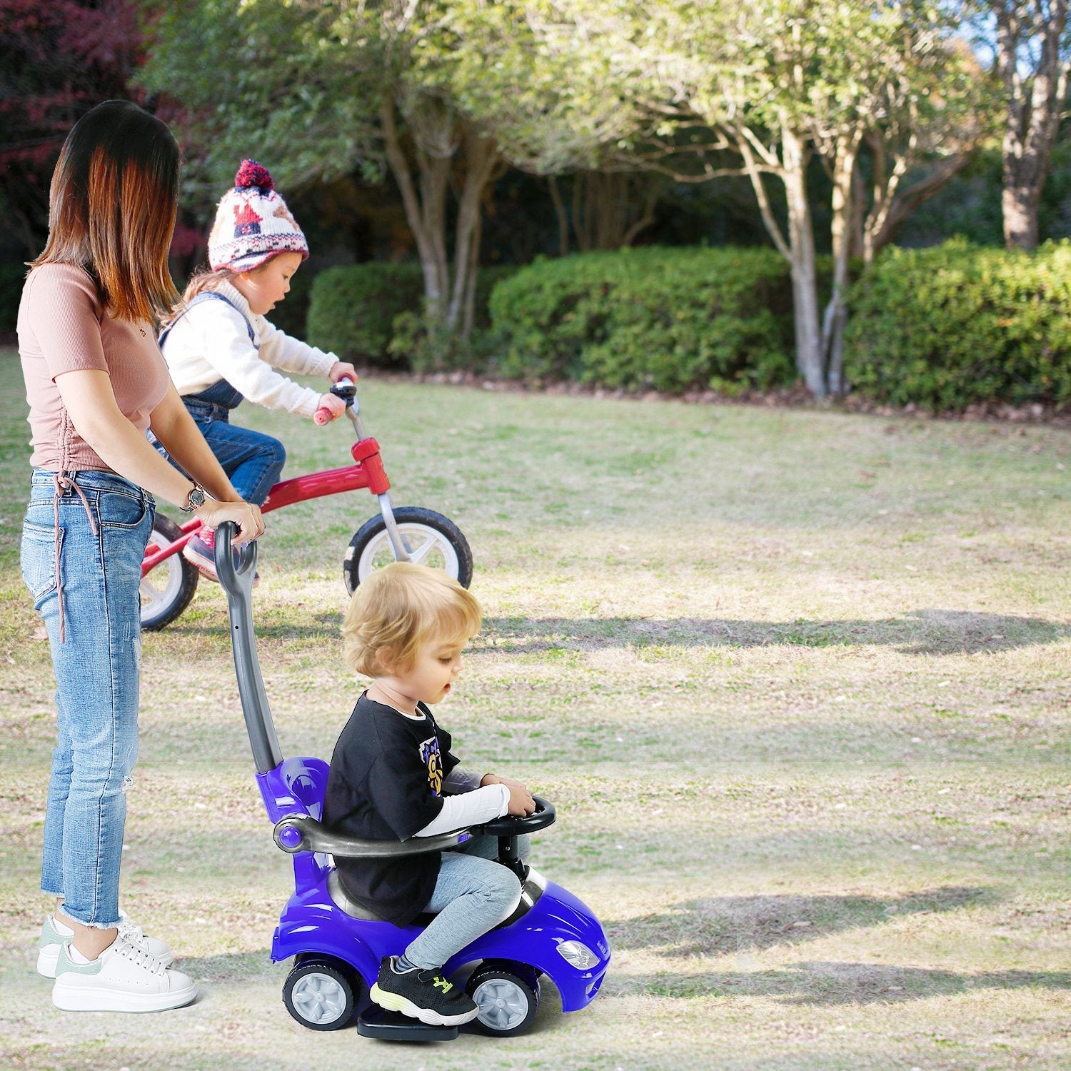 GBruno Ride on Push Car 4-Wheel Children