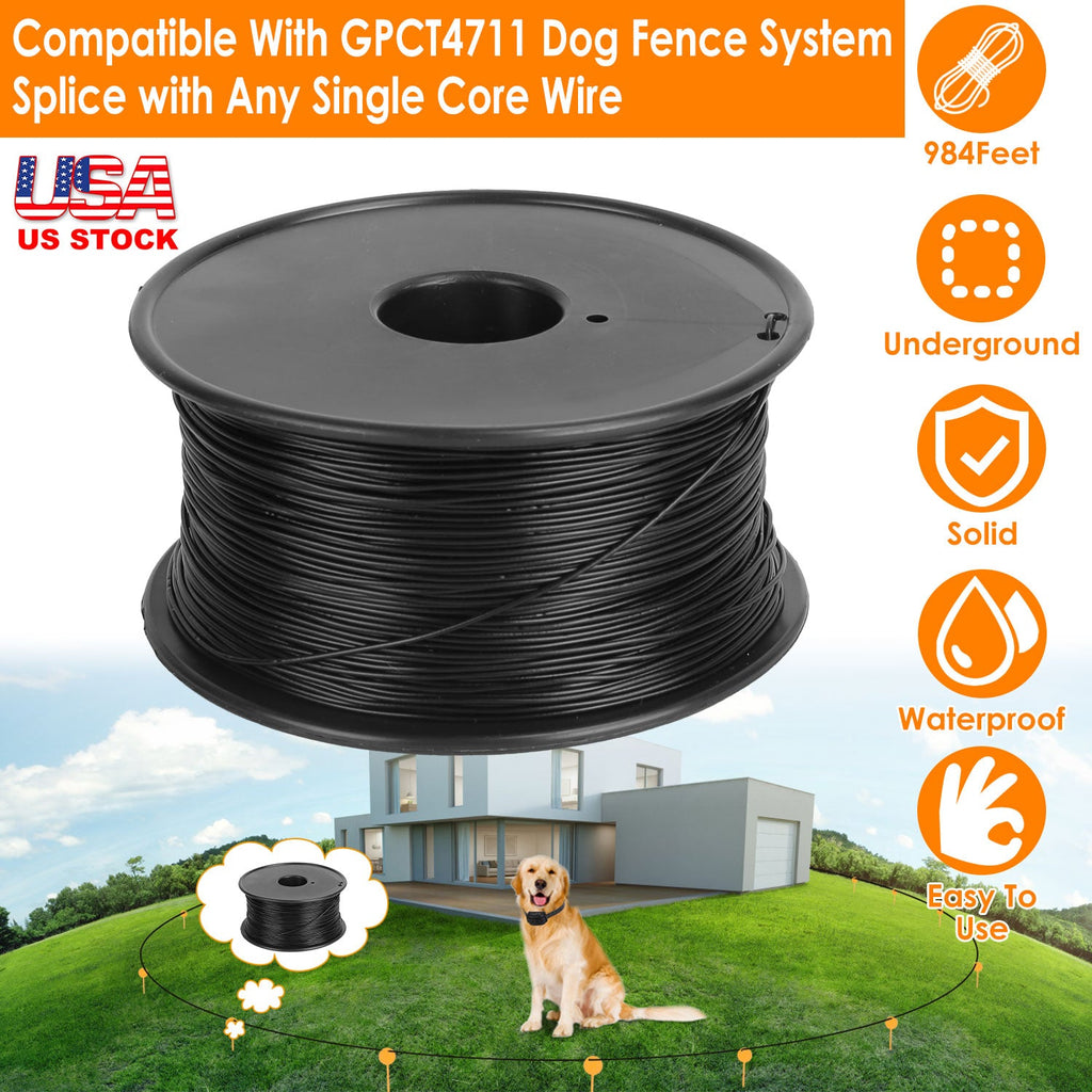 GBruno 984Feet Underground Dog Fence Wire
