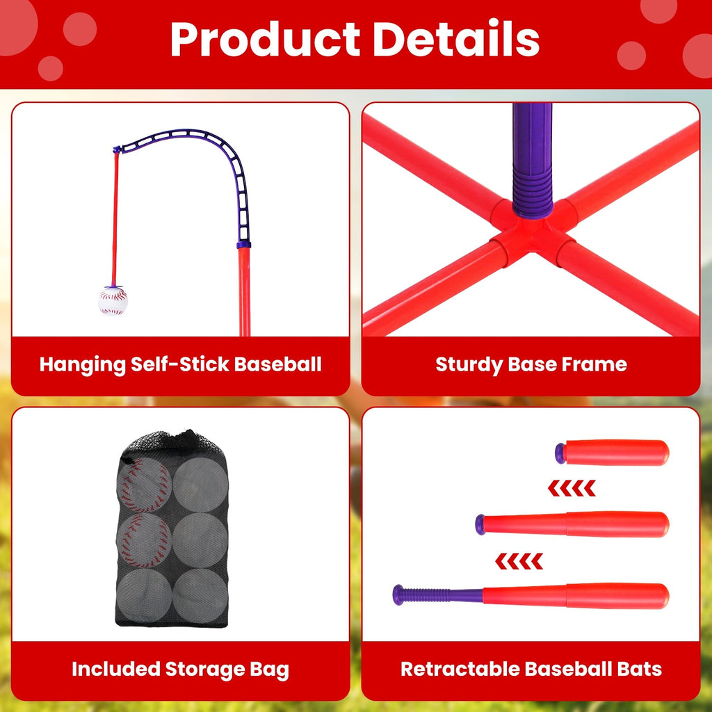 Gbruno Baseball Toy Kit for Ages 3–5