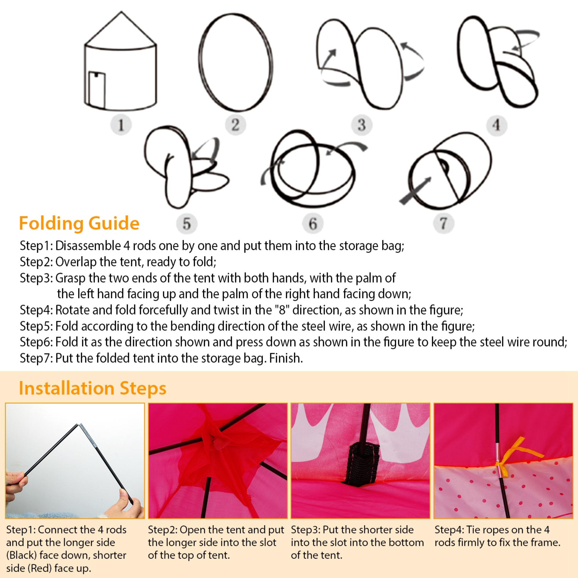 GBruno Kids Play Tent