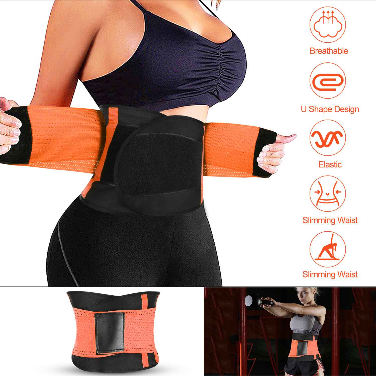 GBruno U-Shaped Slimming Waist Belt