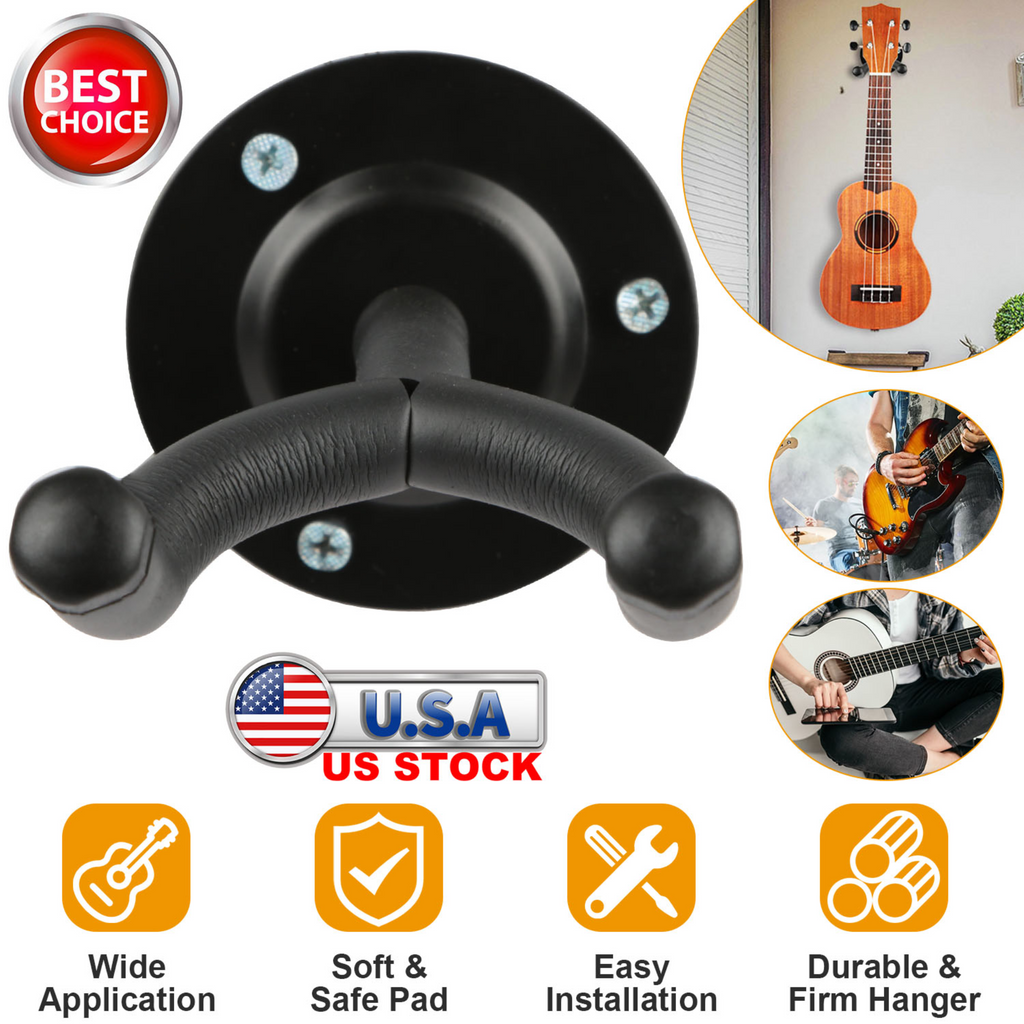 GBruno Wall Mount Guitar Hanger