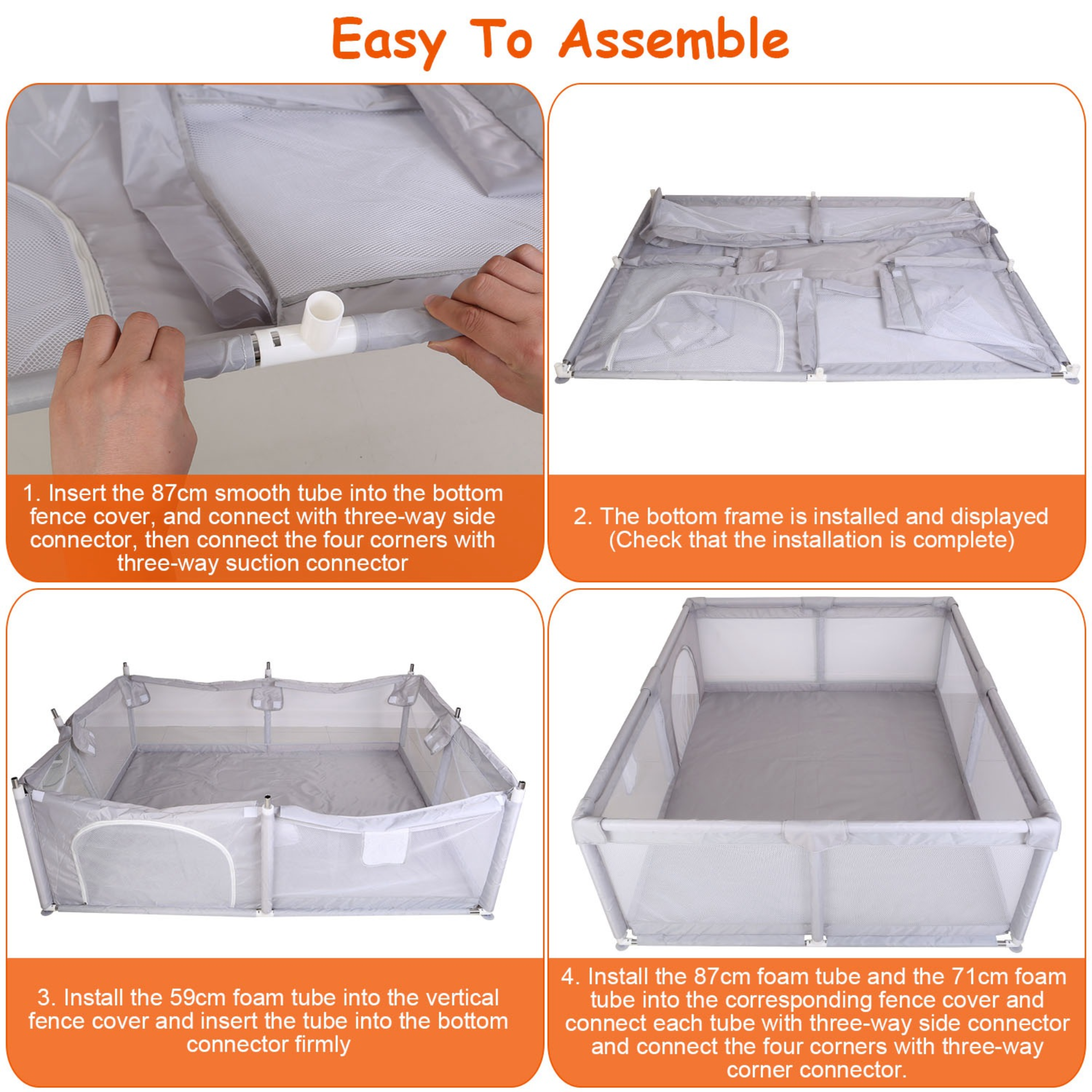 GBruno Baby Play Yard 71x59x26in