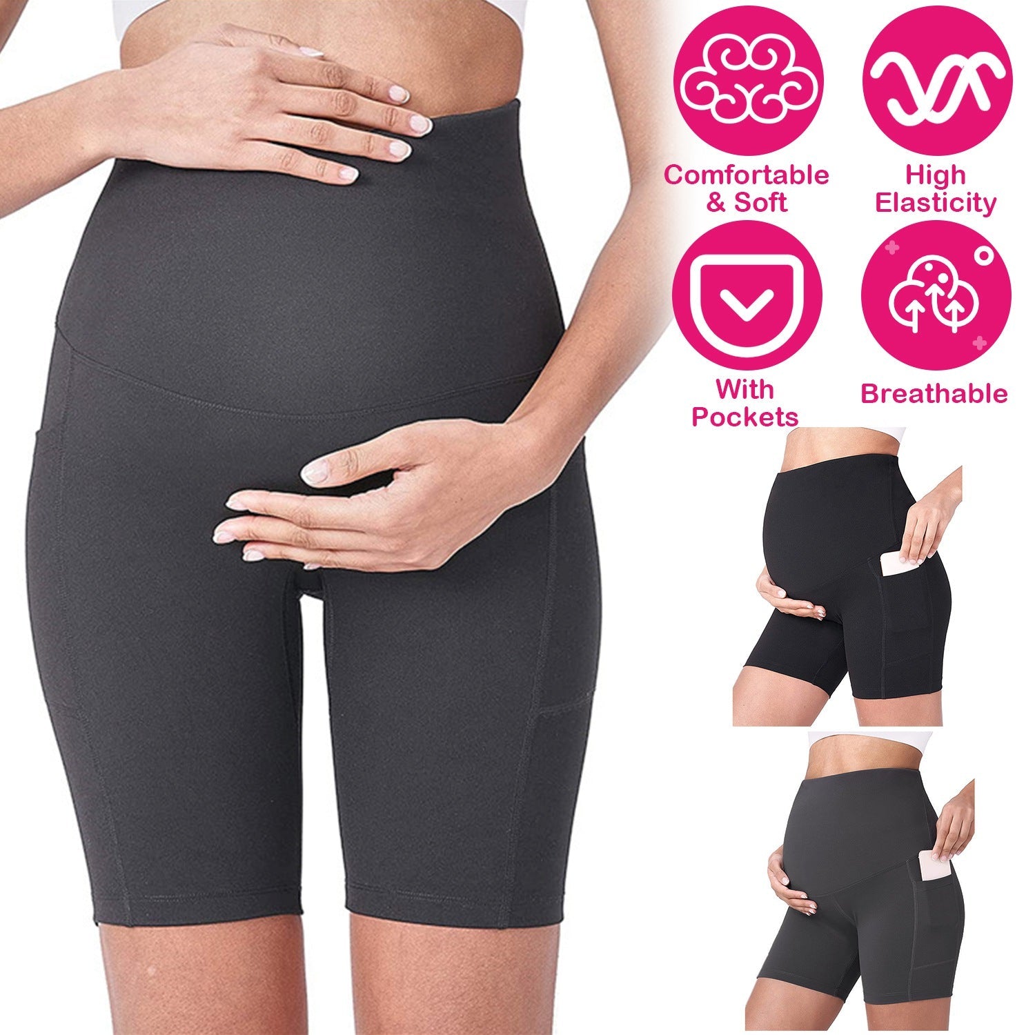GBruno Women Maternity Shorts