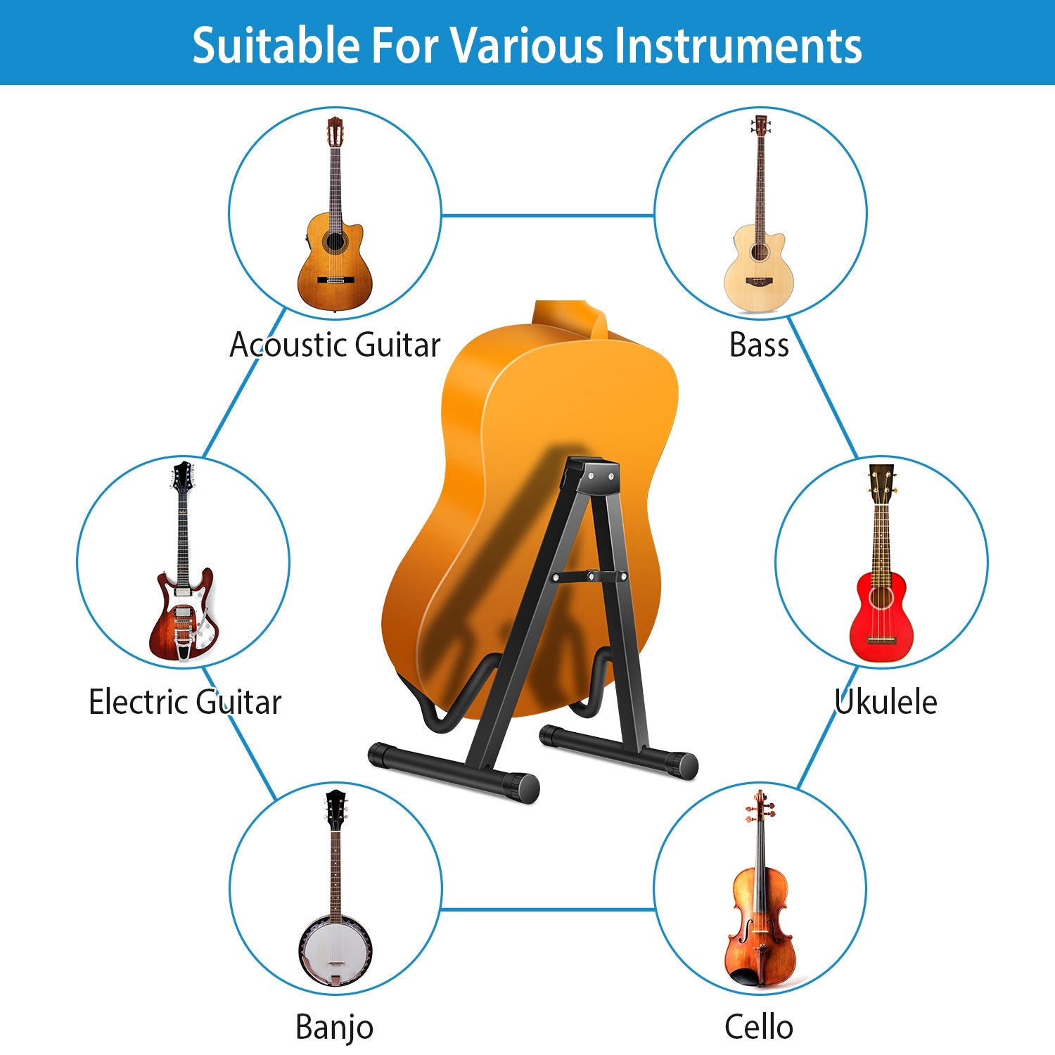 GBruno Guitar Stand A Frame