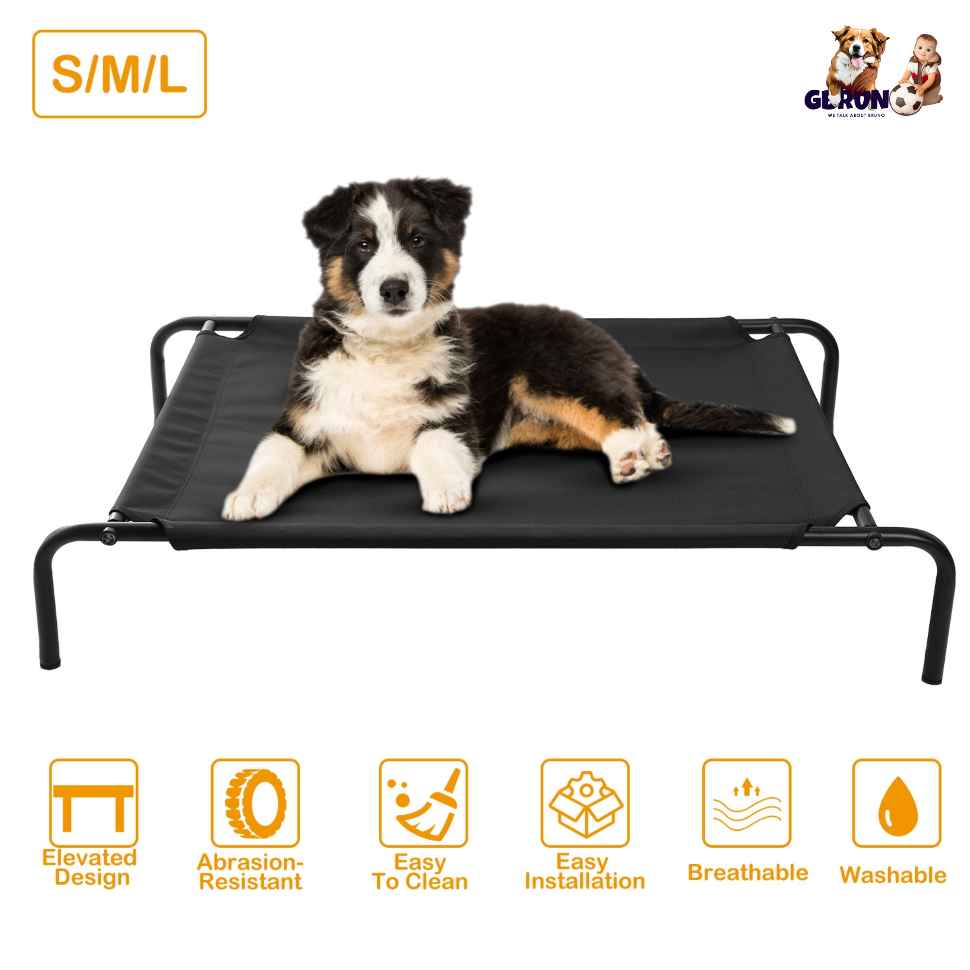 GBruno Elevated Pet Bed