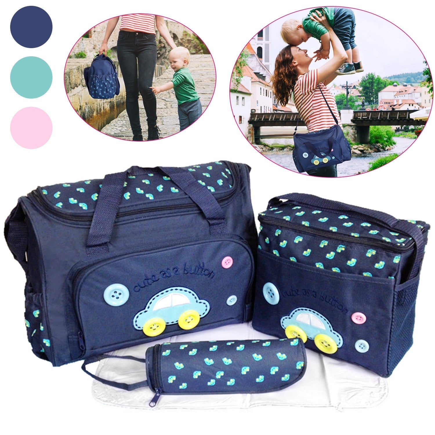 GBruno 4Pcs Diaper Bag