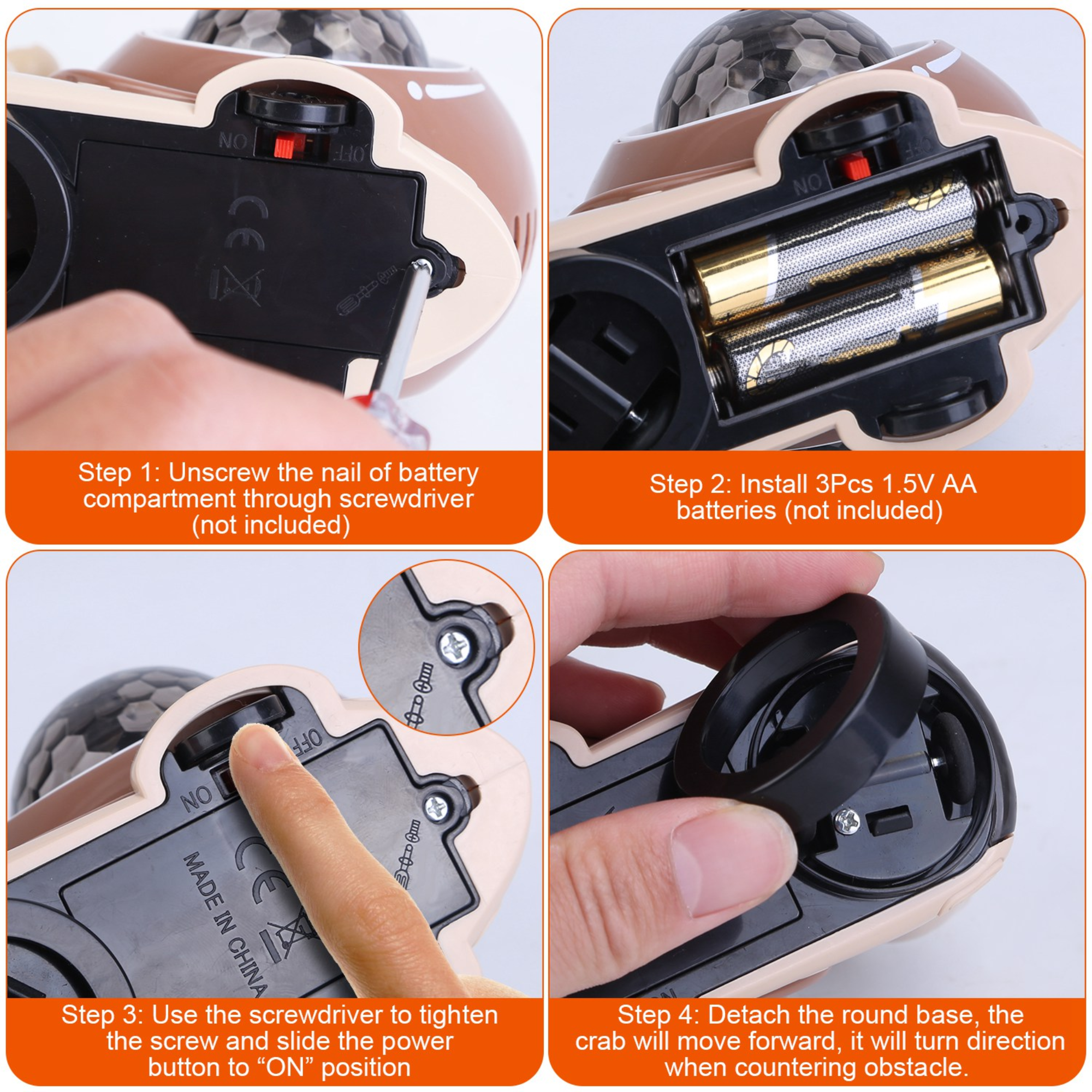 GBruno Crawling Snail Baby Toy