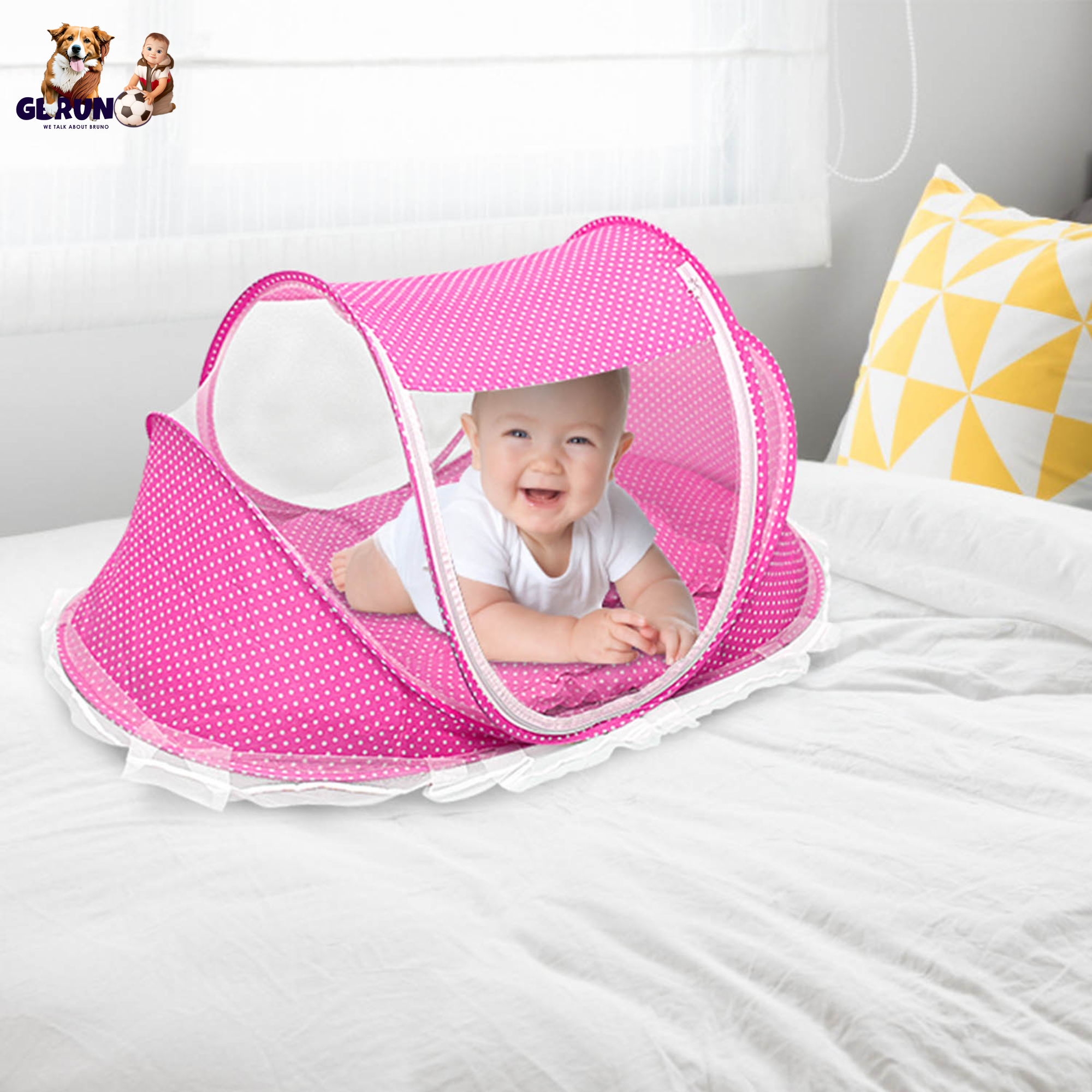 GBruno Foldable Baby Travel Bed