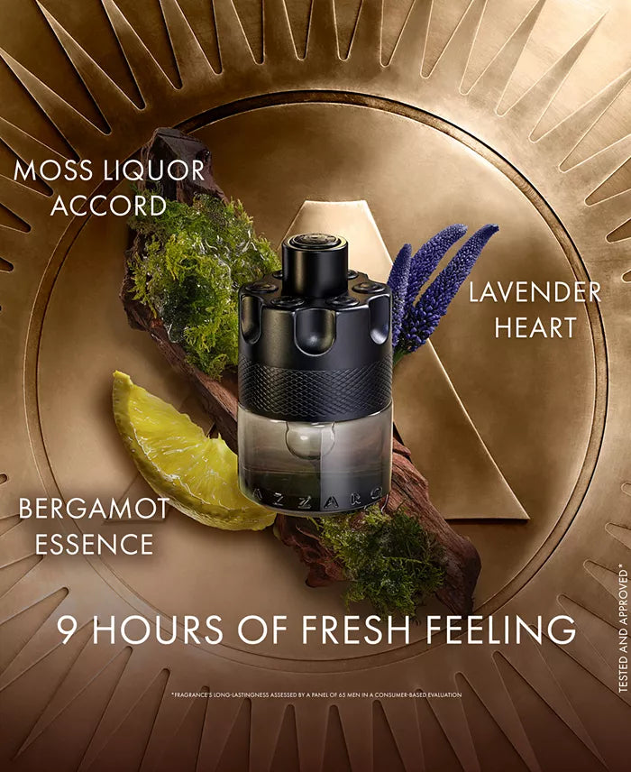 Men's Azzaro The Most Wanted  EDT Intense, 3.4 oz.