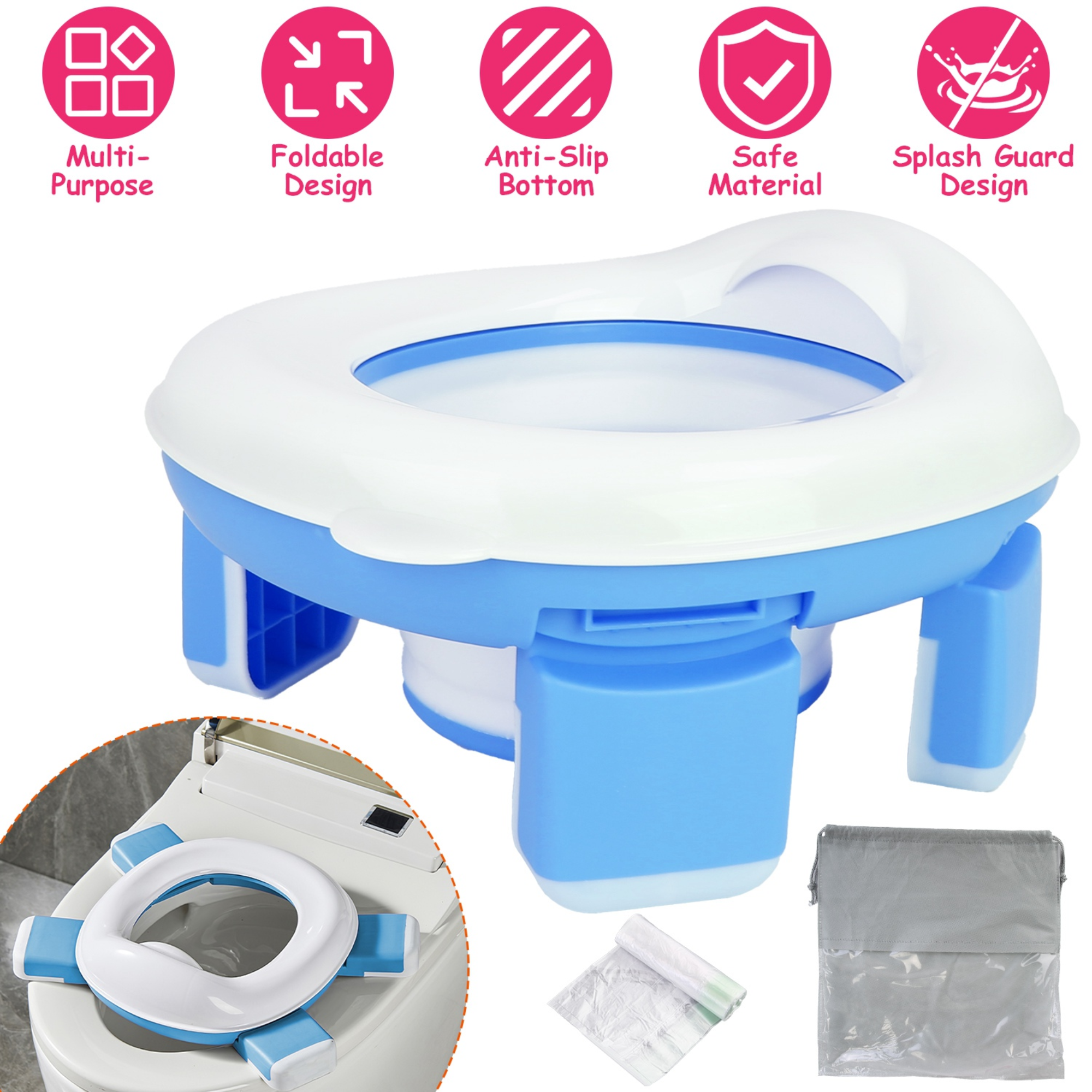 GBruno Portable Toddler Potty Toilet
