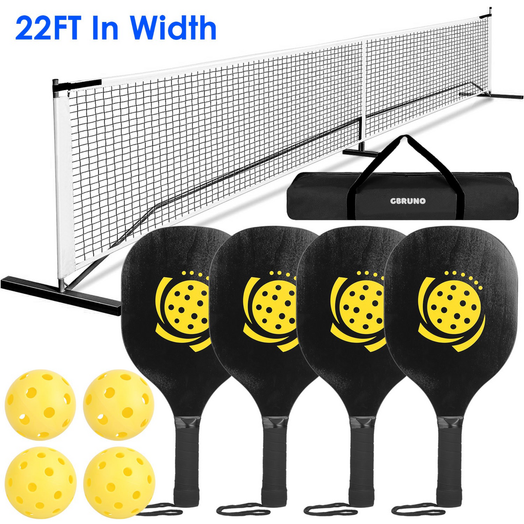 GBruno Portable Pickleball Net Set