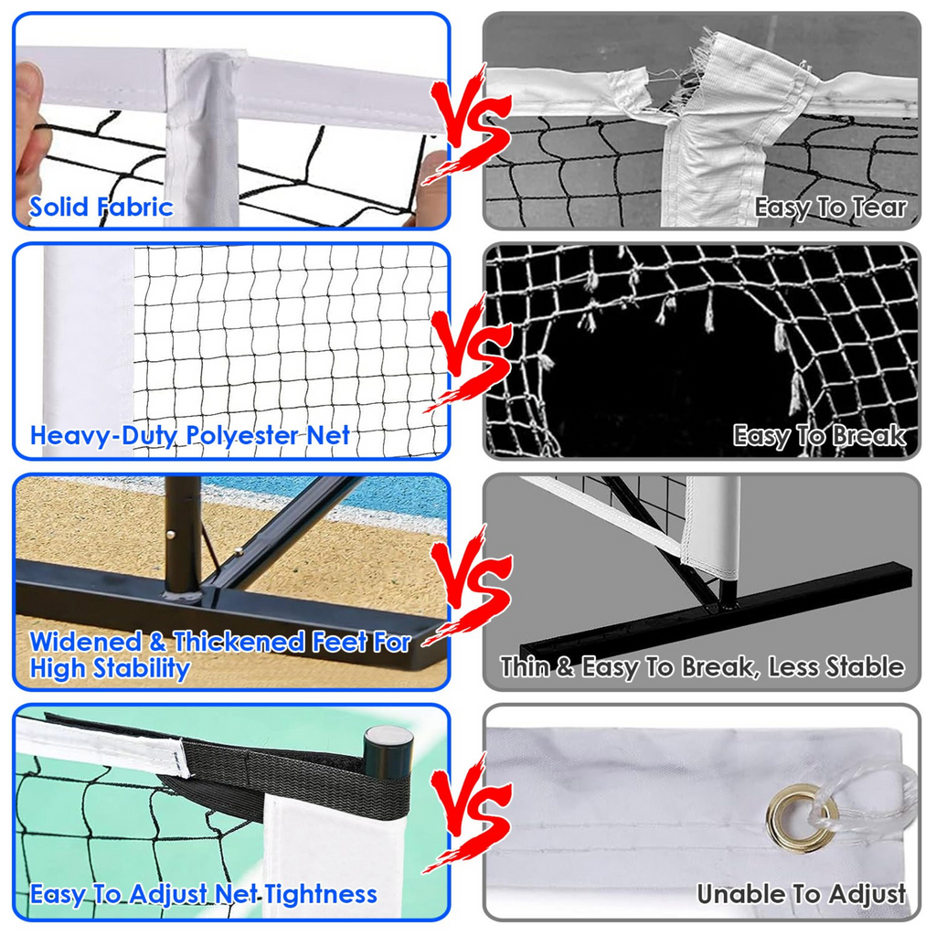 GBruno Portable Pickleball Net Set