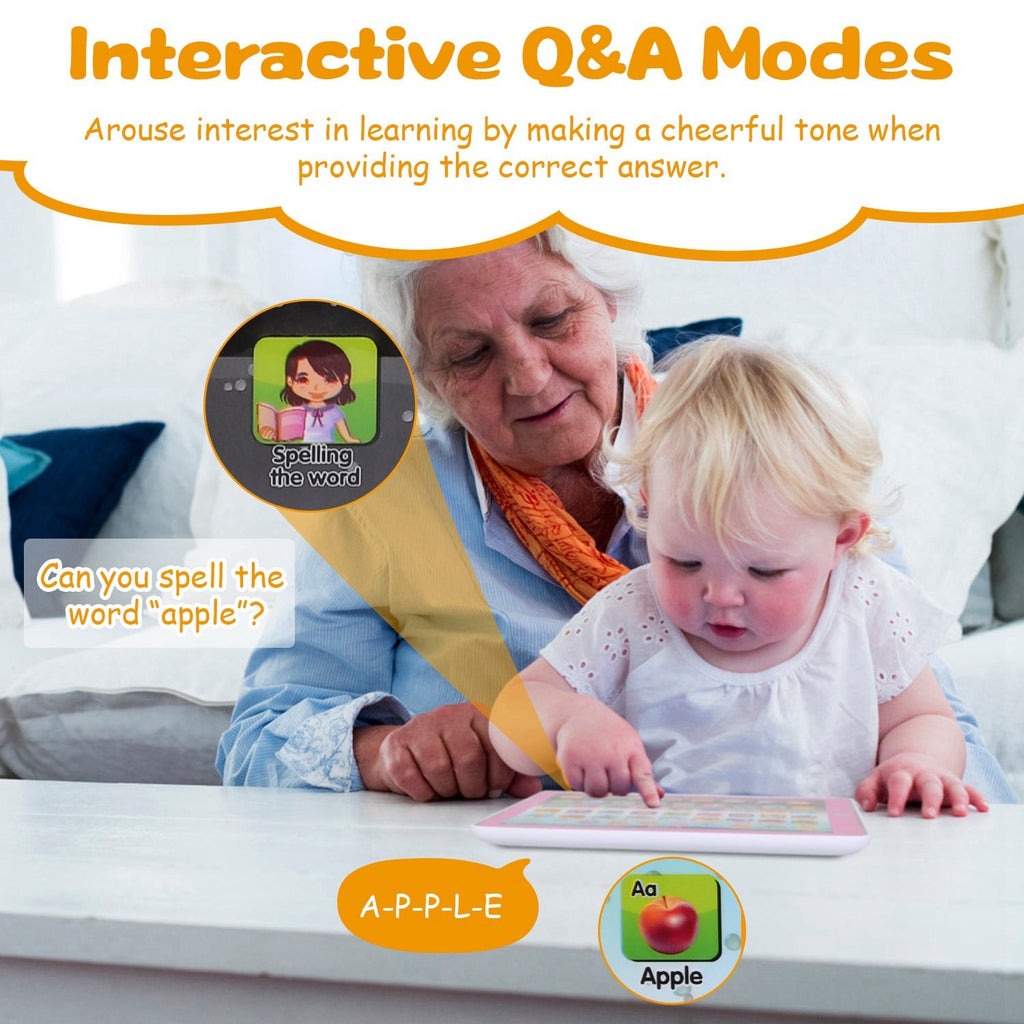 GBruno Kid Baby Toddler Tablet Toy Learning Study