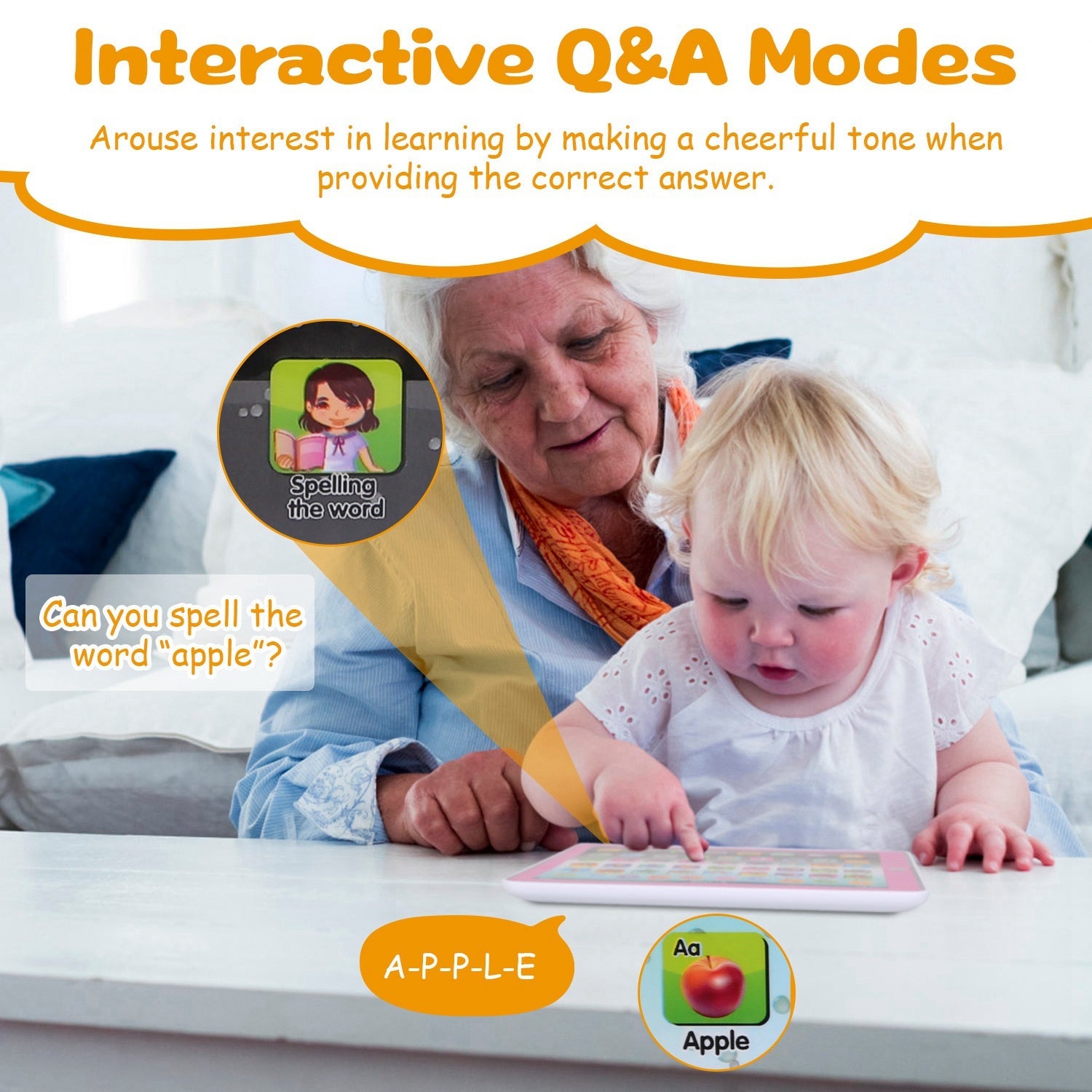 GBruno Kid Baby Toddler Tablet Toy Learning Study