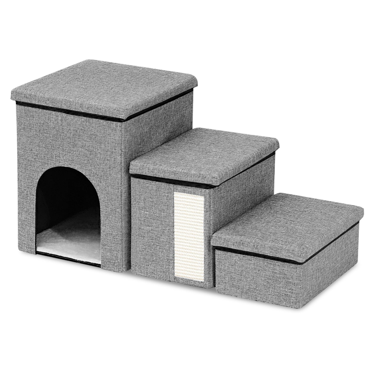 GBruno 4-IN-1 Foldable Dog/Cat Ramp Ladder