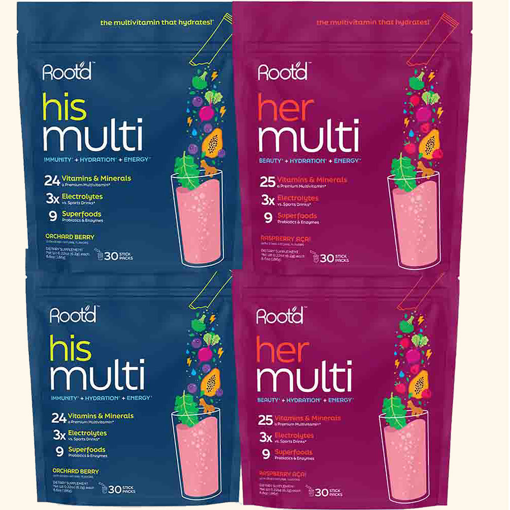 Couples’ Wellness Pack - The Hydrating Multivitamin - For Her & Him