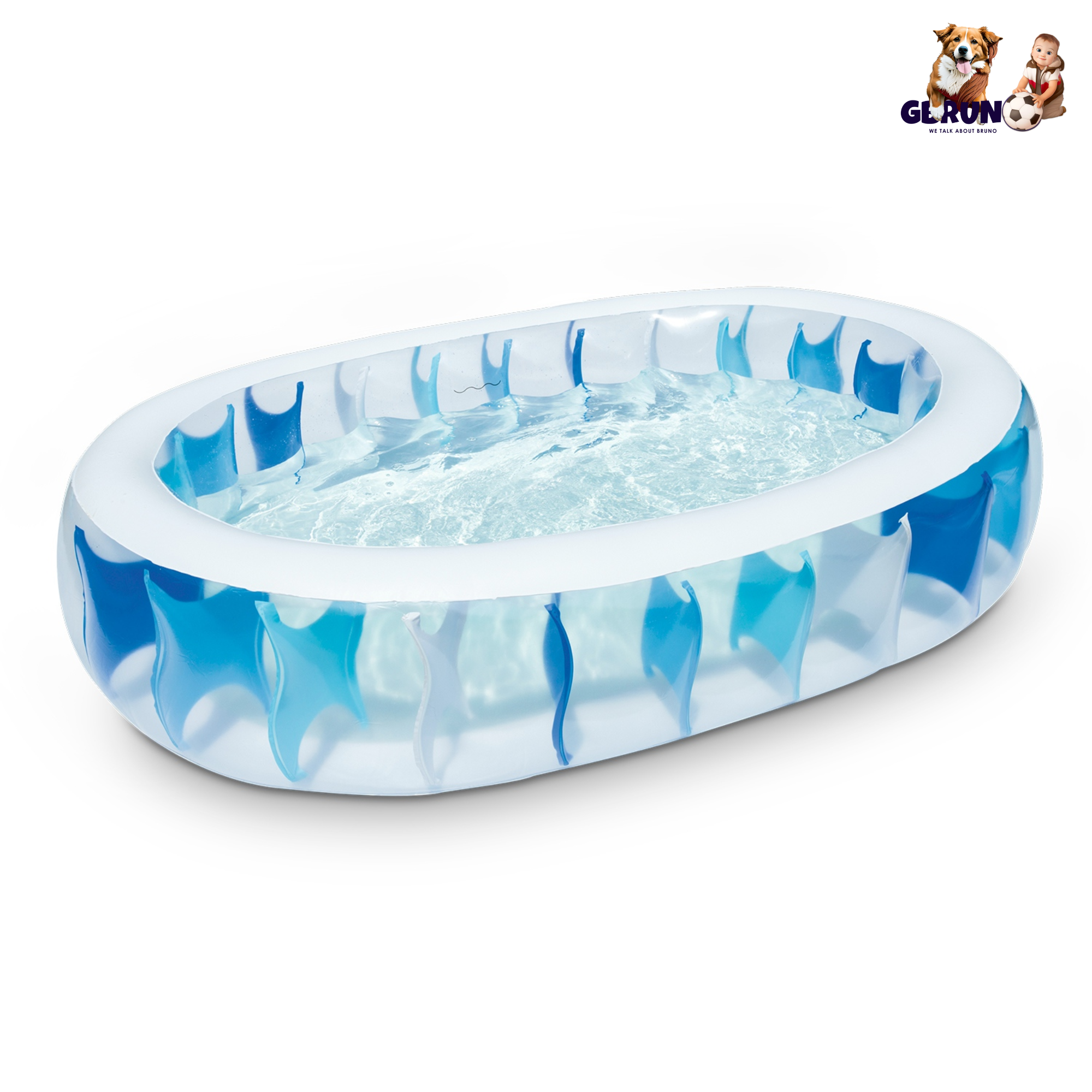 GBruno 90×60×20” Inflatable Swimming Pool