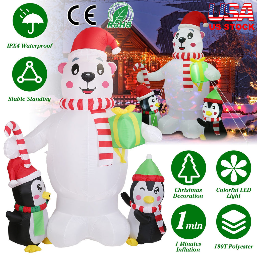 GBruno 5.9FT Christmas Inflatable Outdoor Decoration