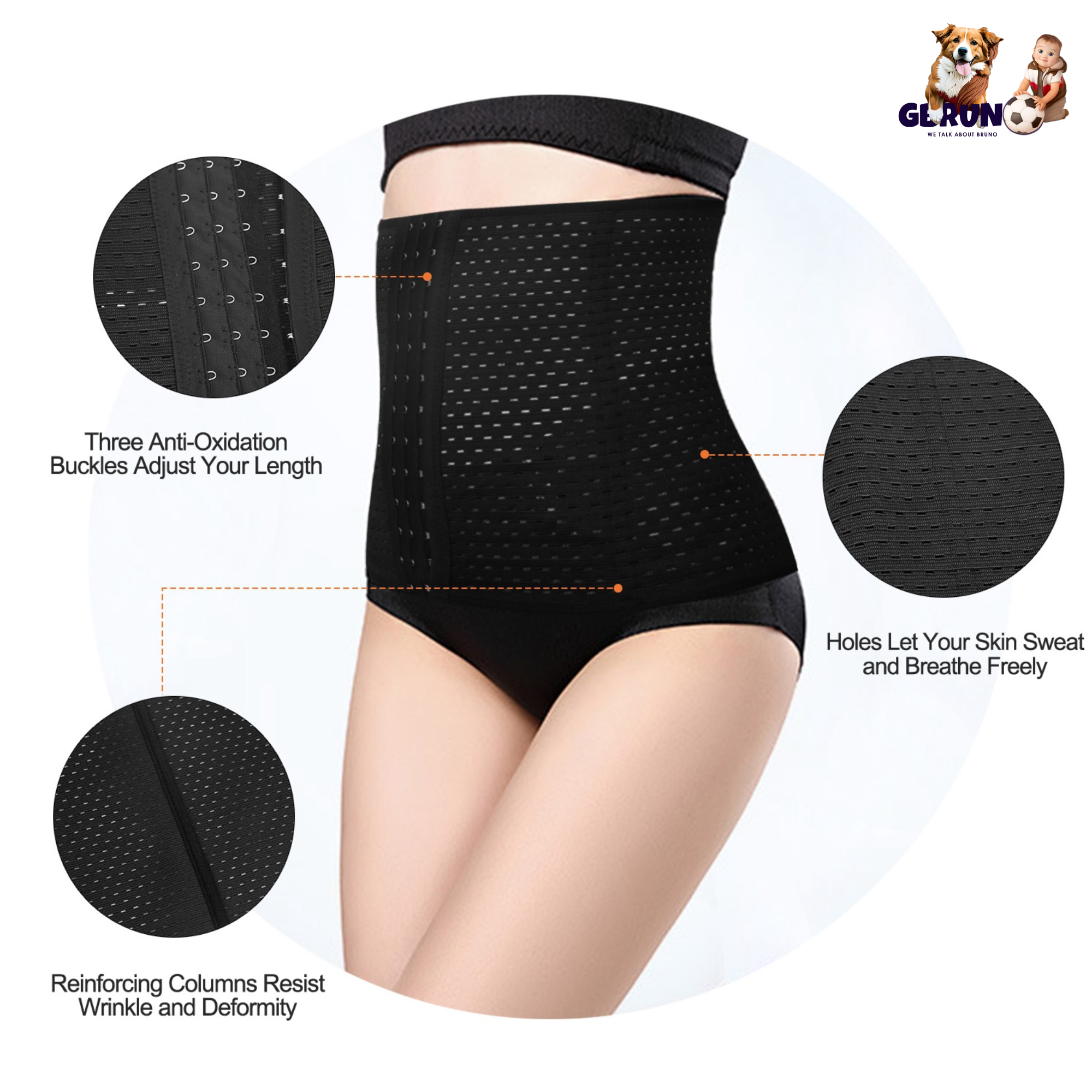 GBruno U-Shaped Slimming Waist Belt