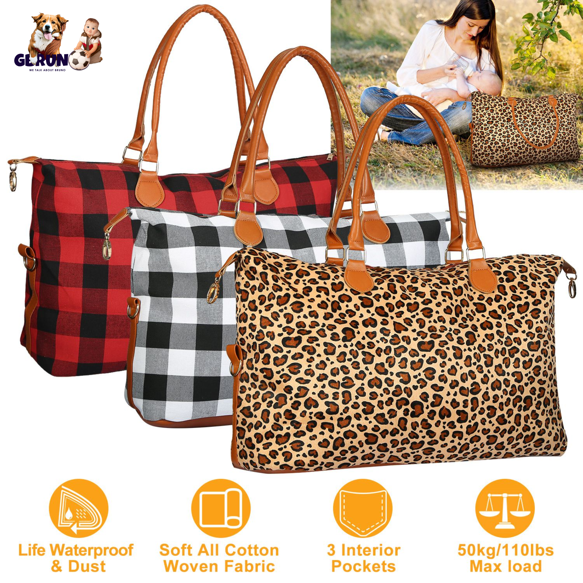 GBruno Women Duffle Bag