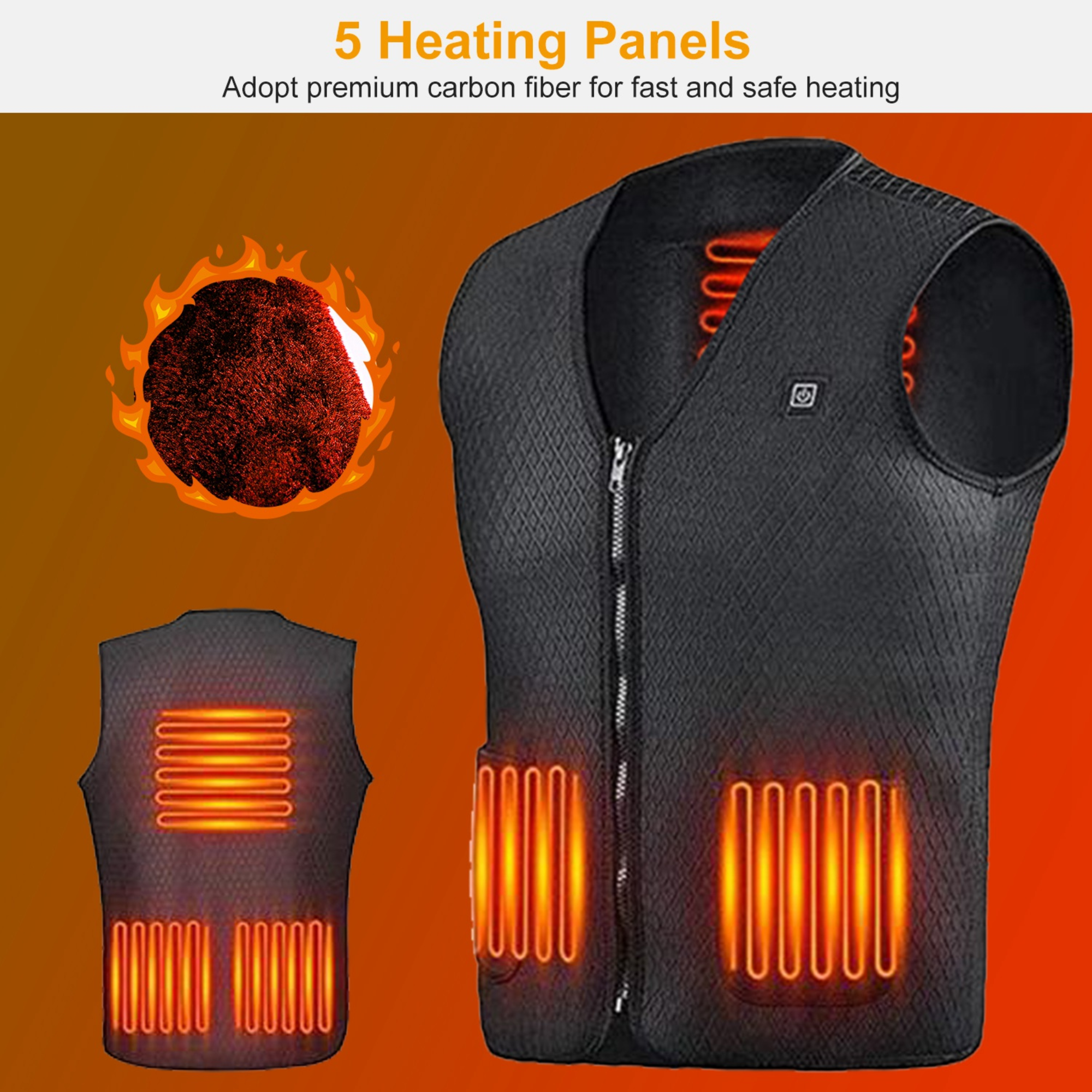 GBruno Heat Jacket Vest