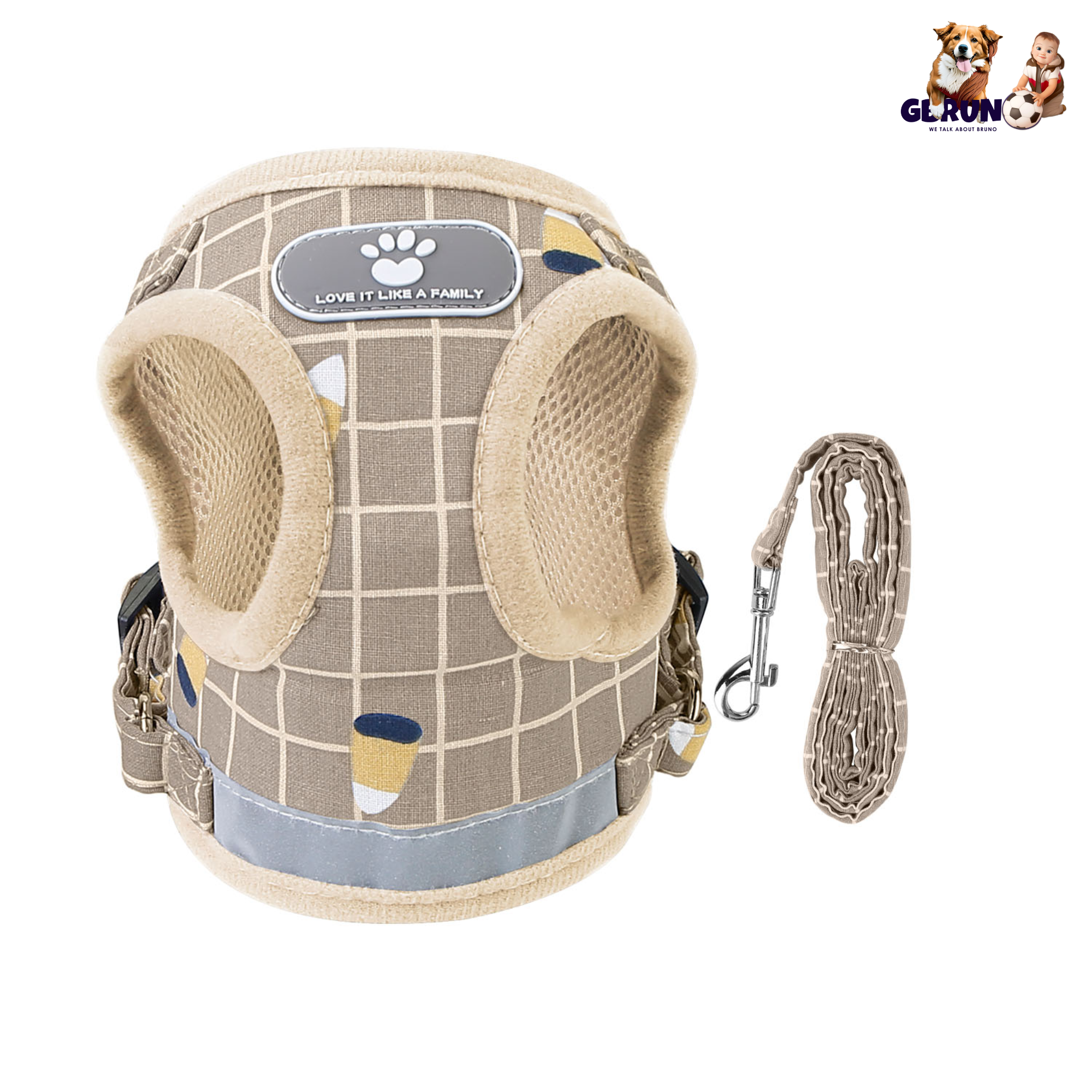 GBruno Pet Mesh Harness