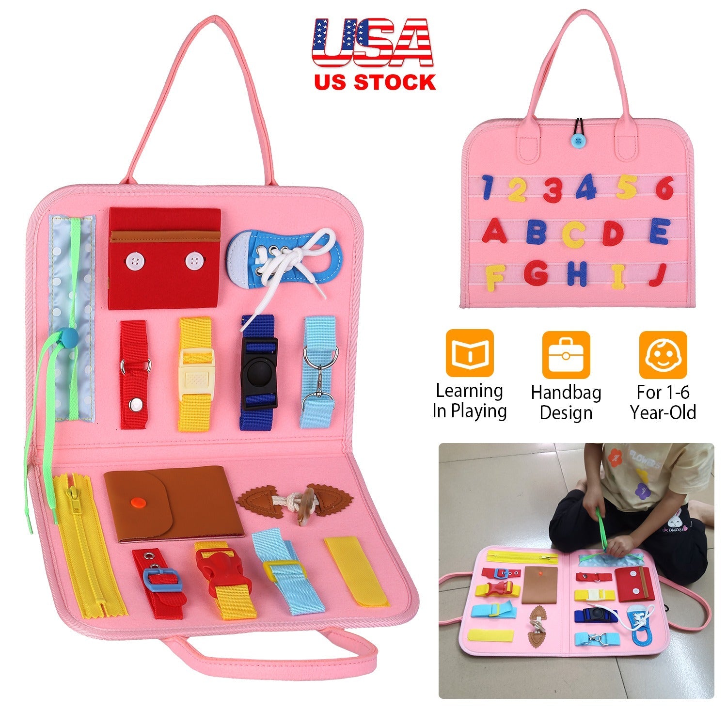 GBruno Kids Busy Board