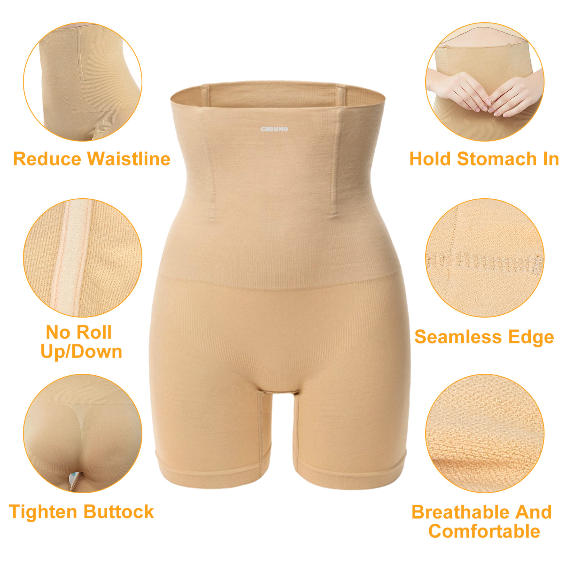 GBruno High Waist Shapewear Tummy Control Panties