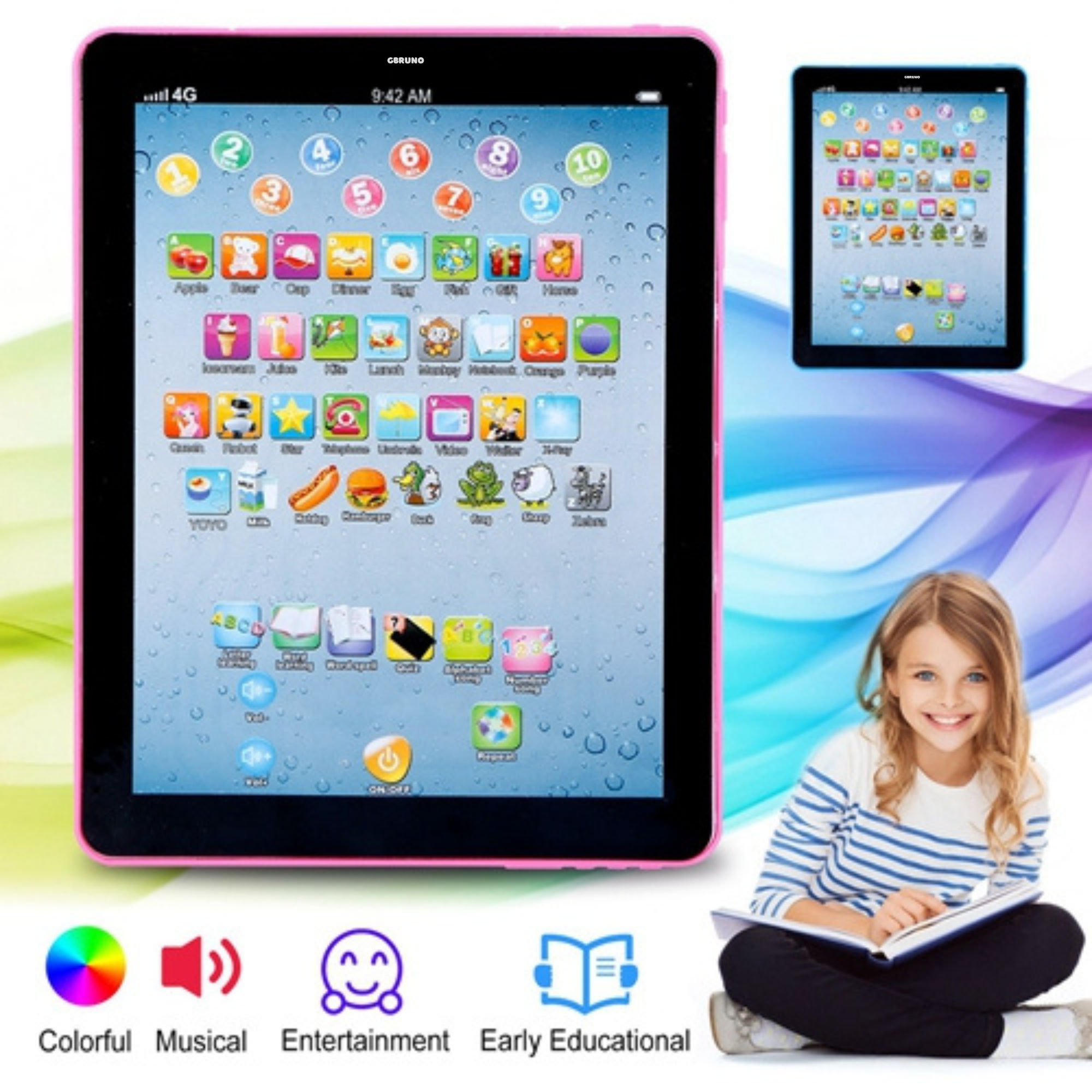 GBruno Baby Learning Tablet Educational