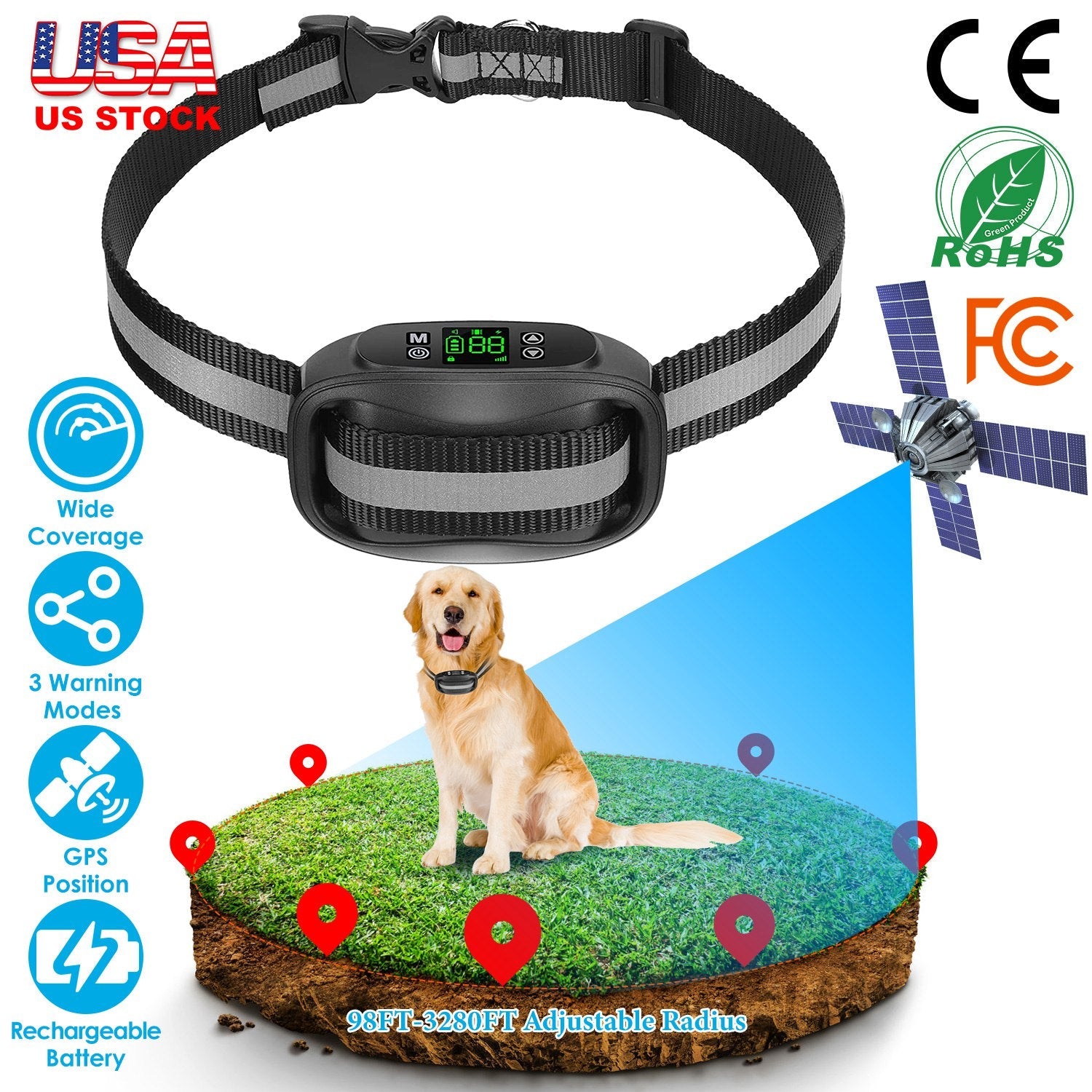 GBruno Wireless GPS Dog Fence