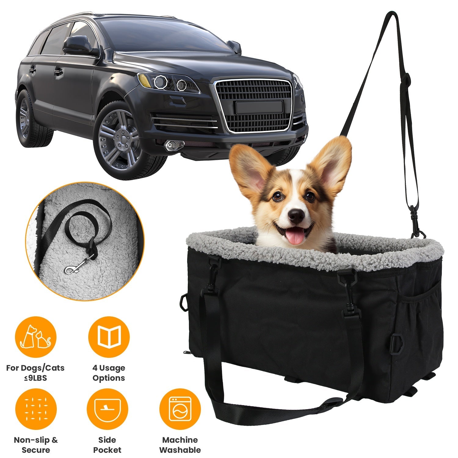 GBruno Small Dog Car Seat