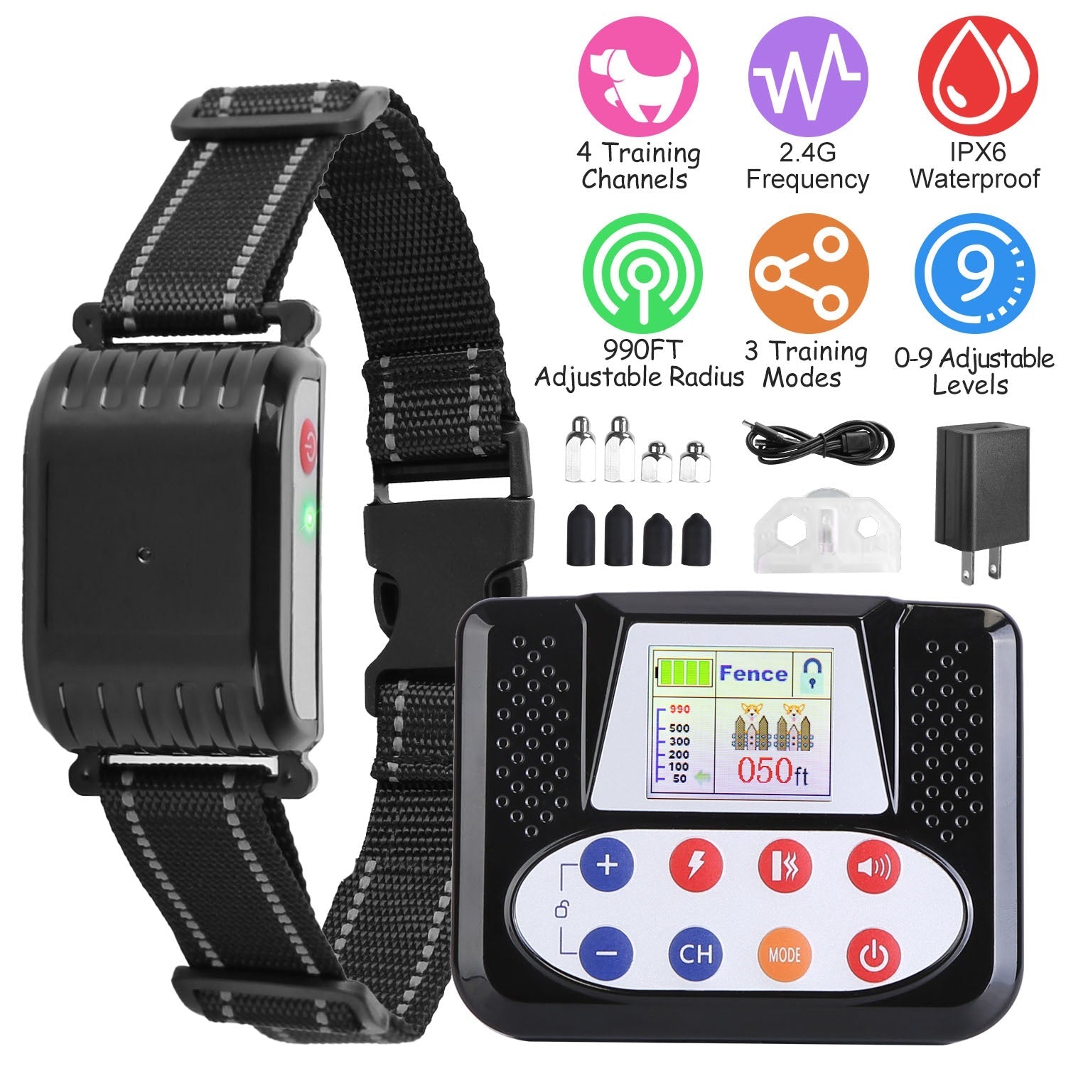 GBruno 990FT Range Dog Wireless Fence