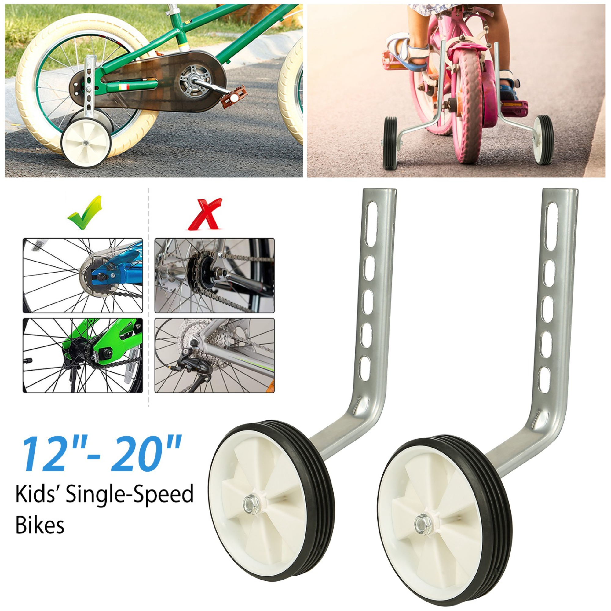 GBruno Bicycle Training Wheels