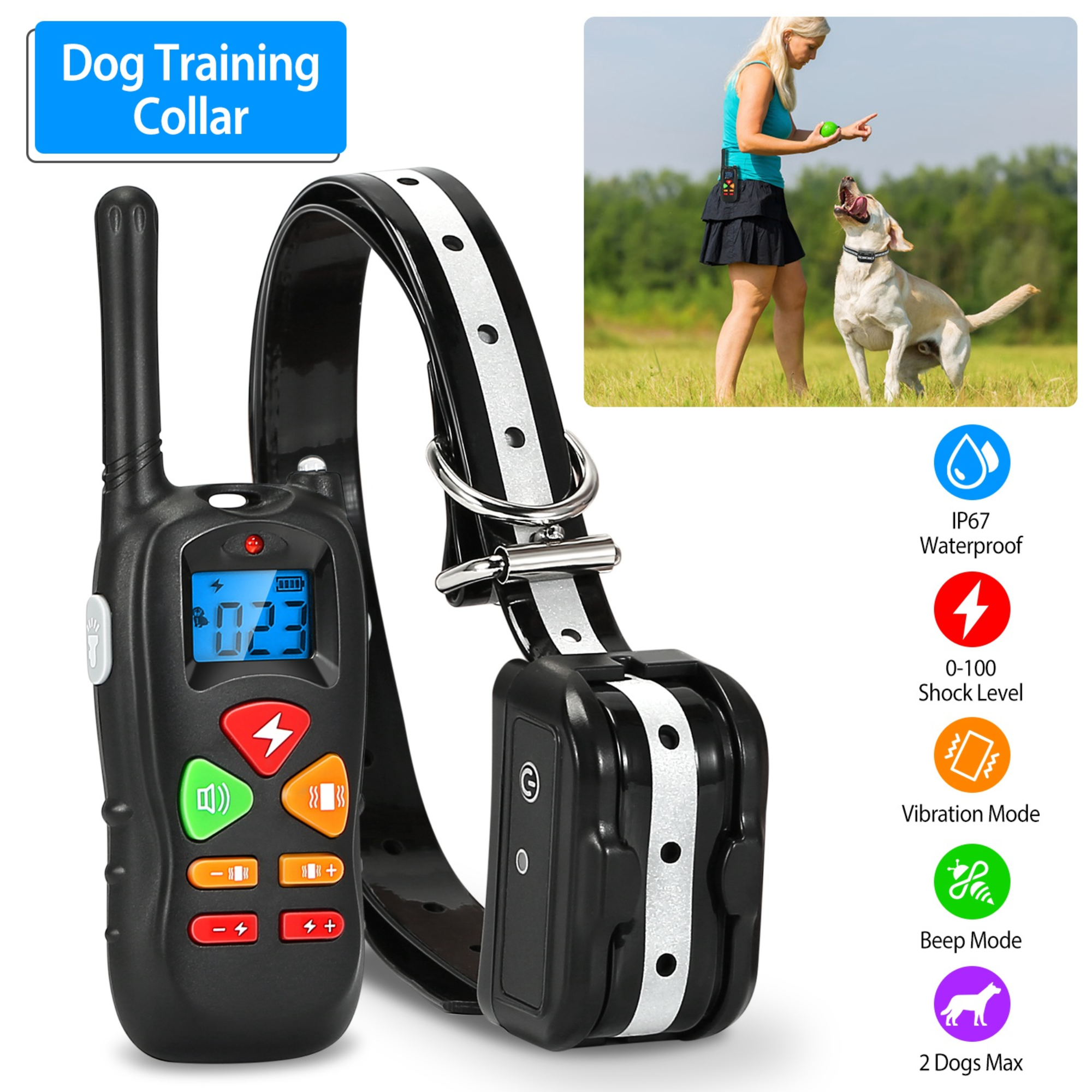 GBruno Dog Training Collar Dog