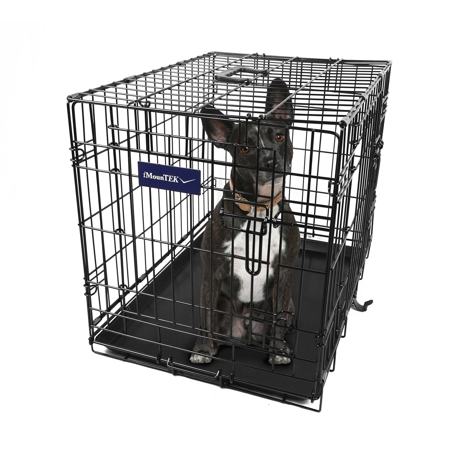 GBruno 30inches Dogs Crate Folding Metal