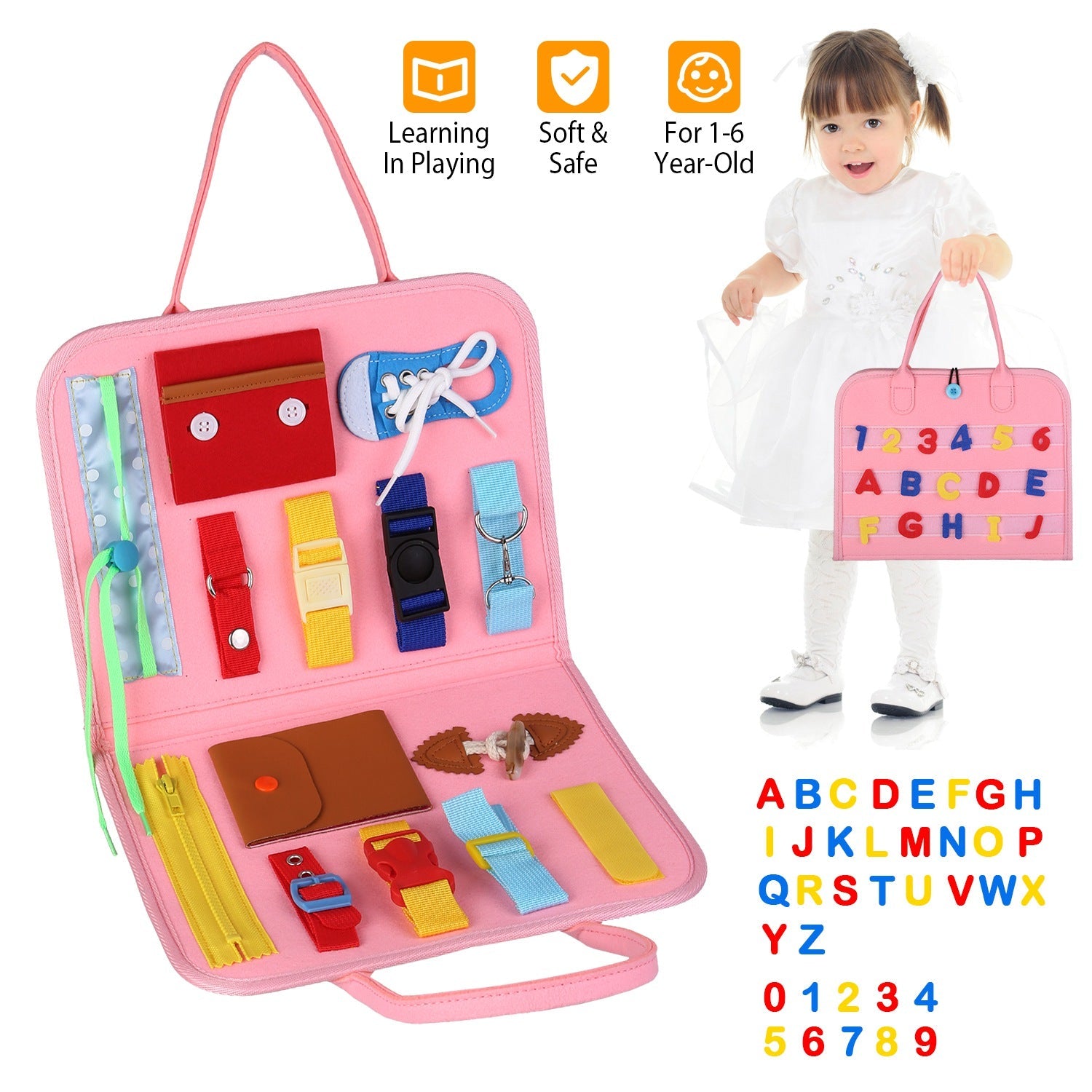 GBruno Kids Busy Board