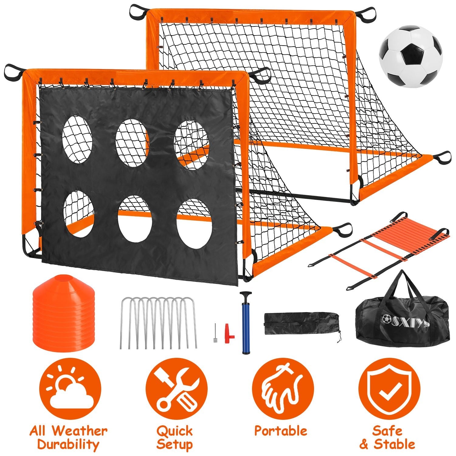 GBruno Kids Soccer Goal Set with Accessories