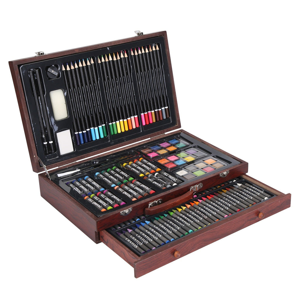 GBruno 140Pcs Art Supplies With Colored Pencils