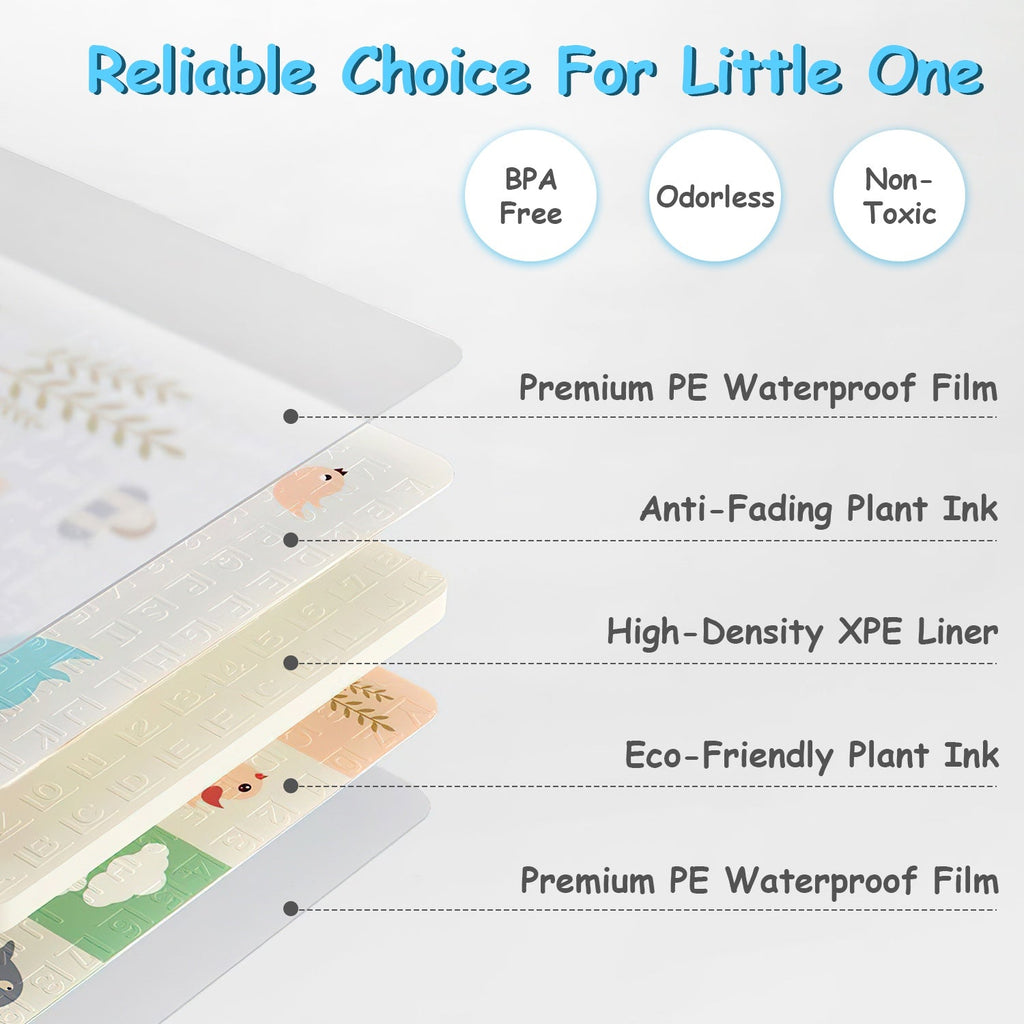 GBruno 5.9x6.5FT Foldable Baby Play Mat