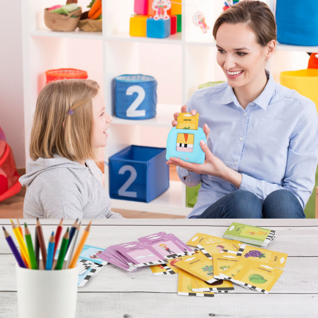 GBruno 224 Words Kid Flash Talking Cards