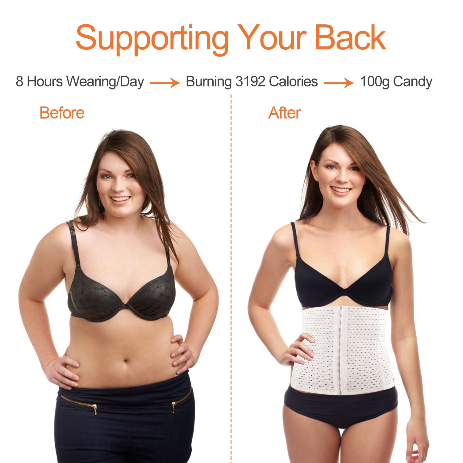 GBruno U-Shaped Slimming Waist Belt