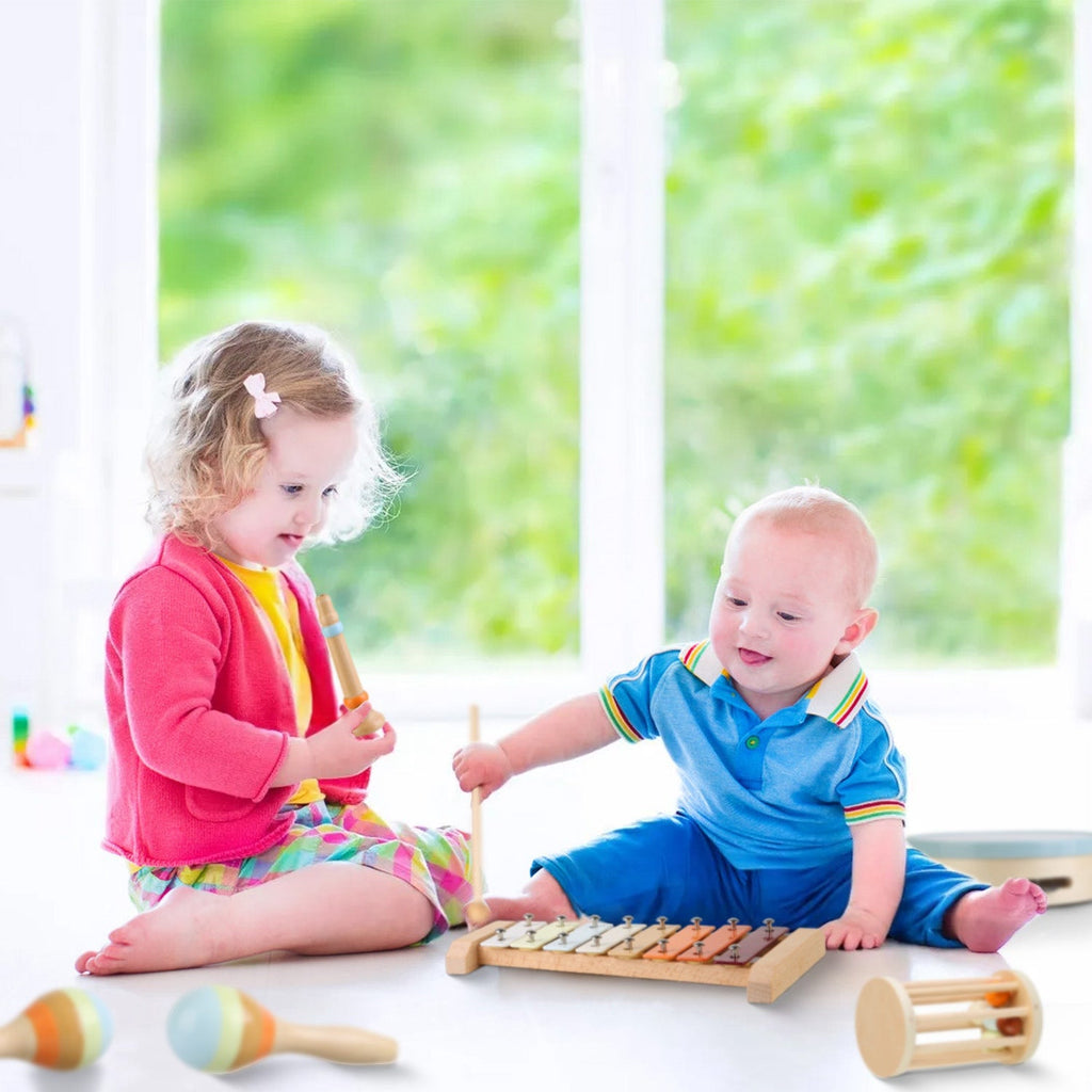 GBruno 8Pcs Toddler Musical Toys