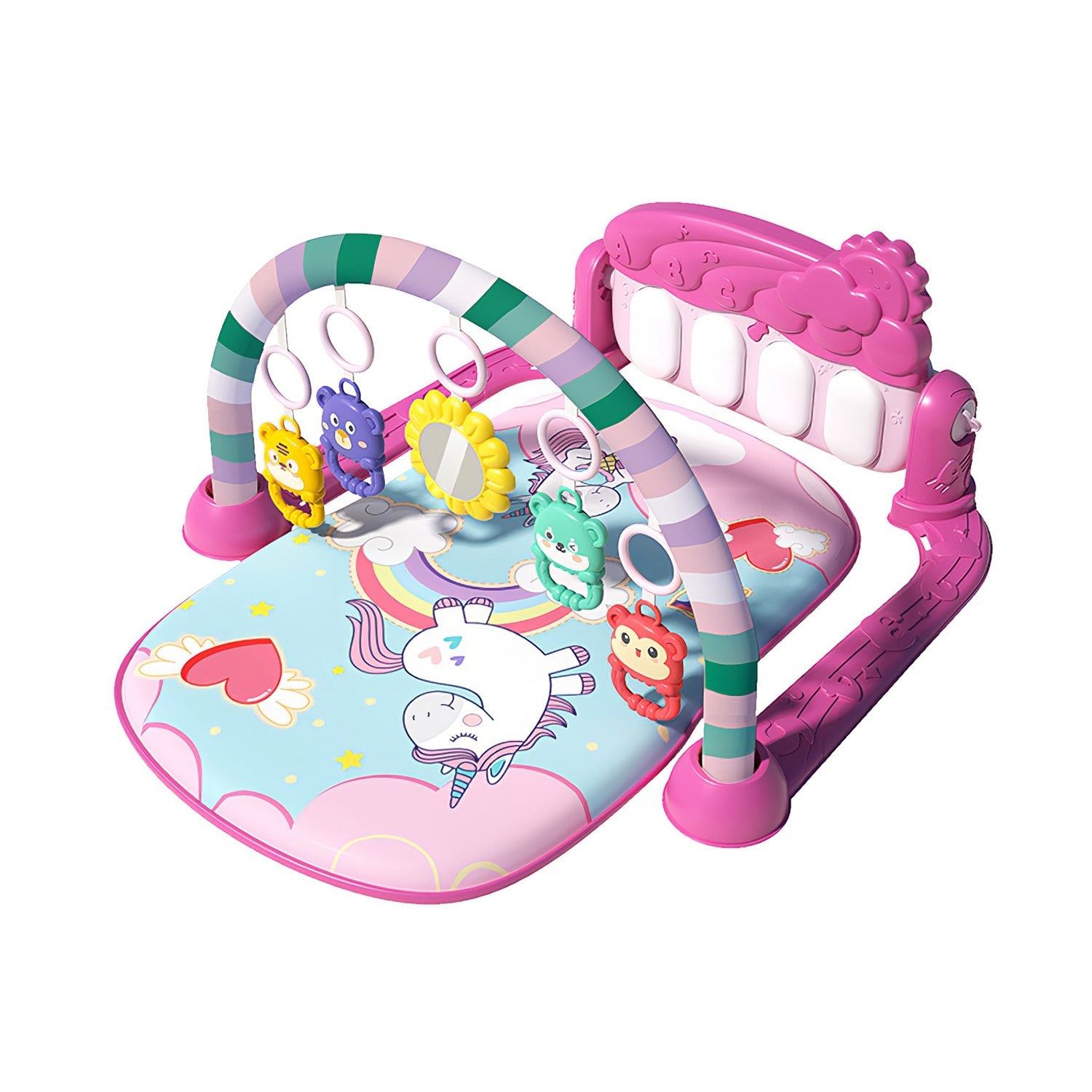 GBruno 2 In 1 Baby Gym Play Mat