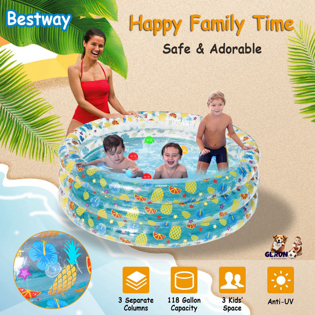 GBruno 59x21in Inflatable Swimming Pool