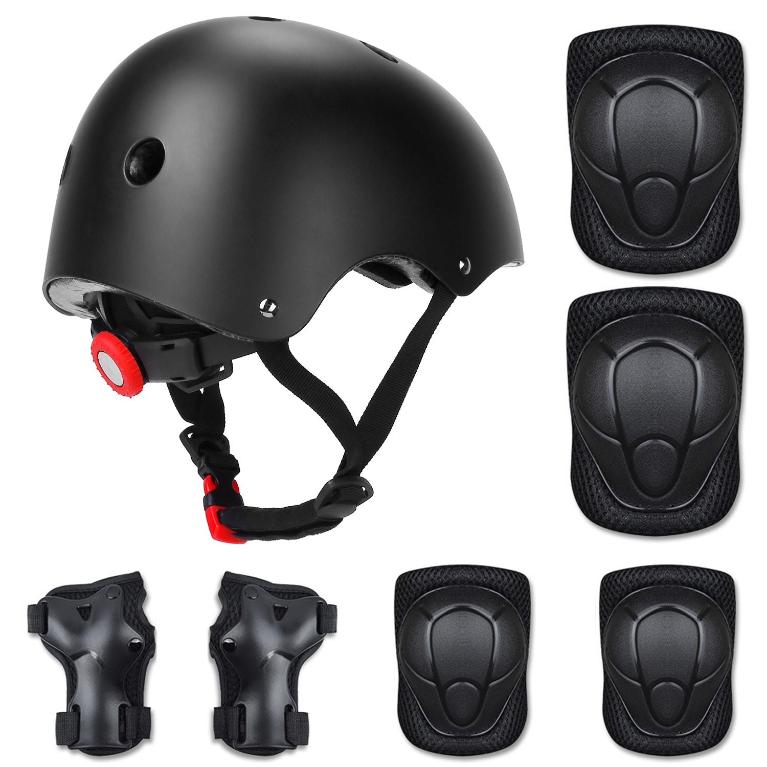 GBruno 7Pcs Kids Safety Helmet Set