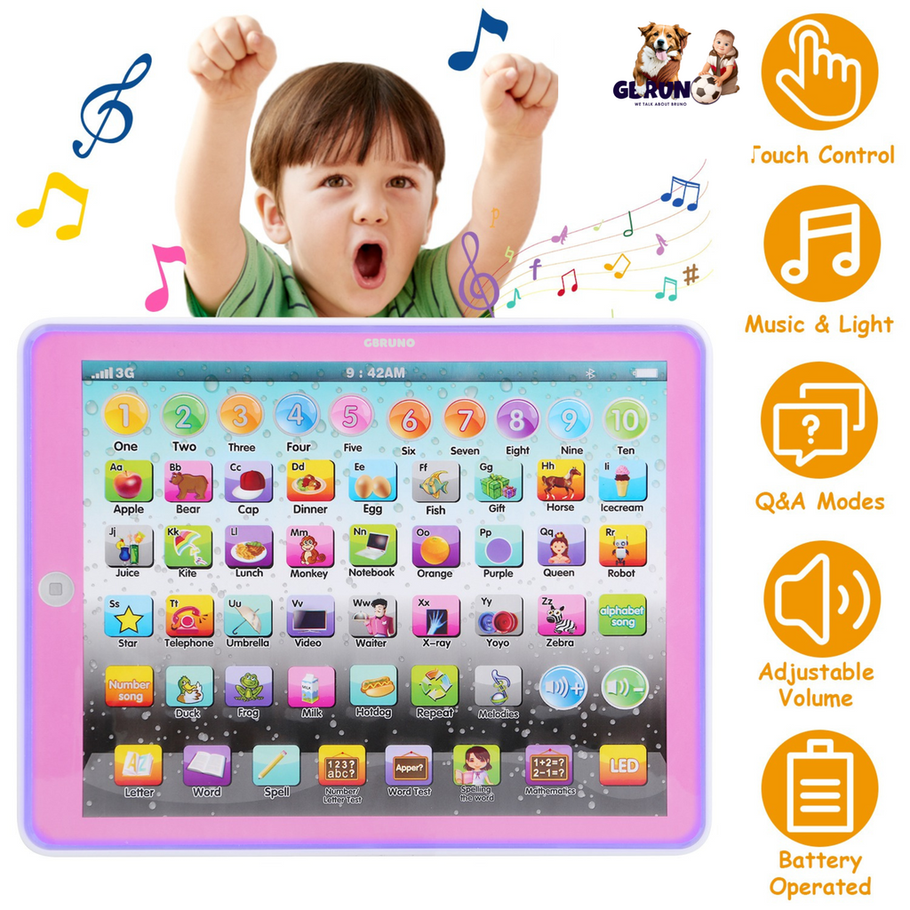 GBruno Tablet Toy Educational Learning Study