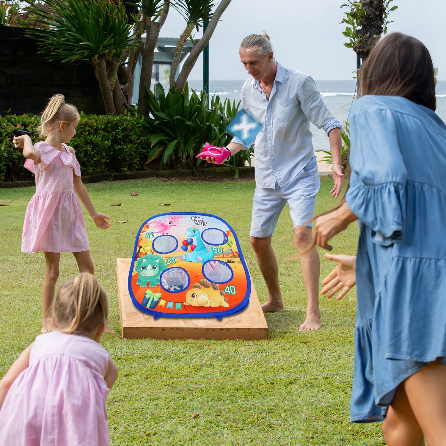 GBruno 5 in 1 Bean Bag Toss Game