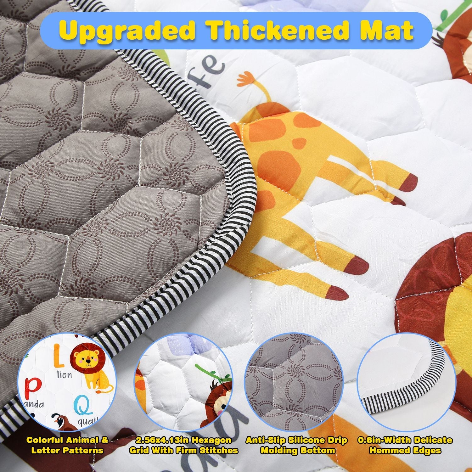 GBruno Non-Slip Baby Play Mat